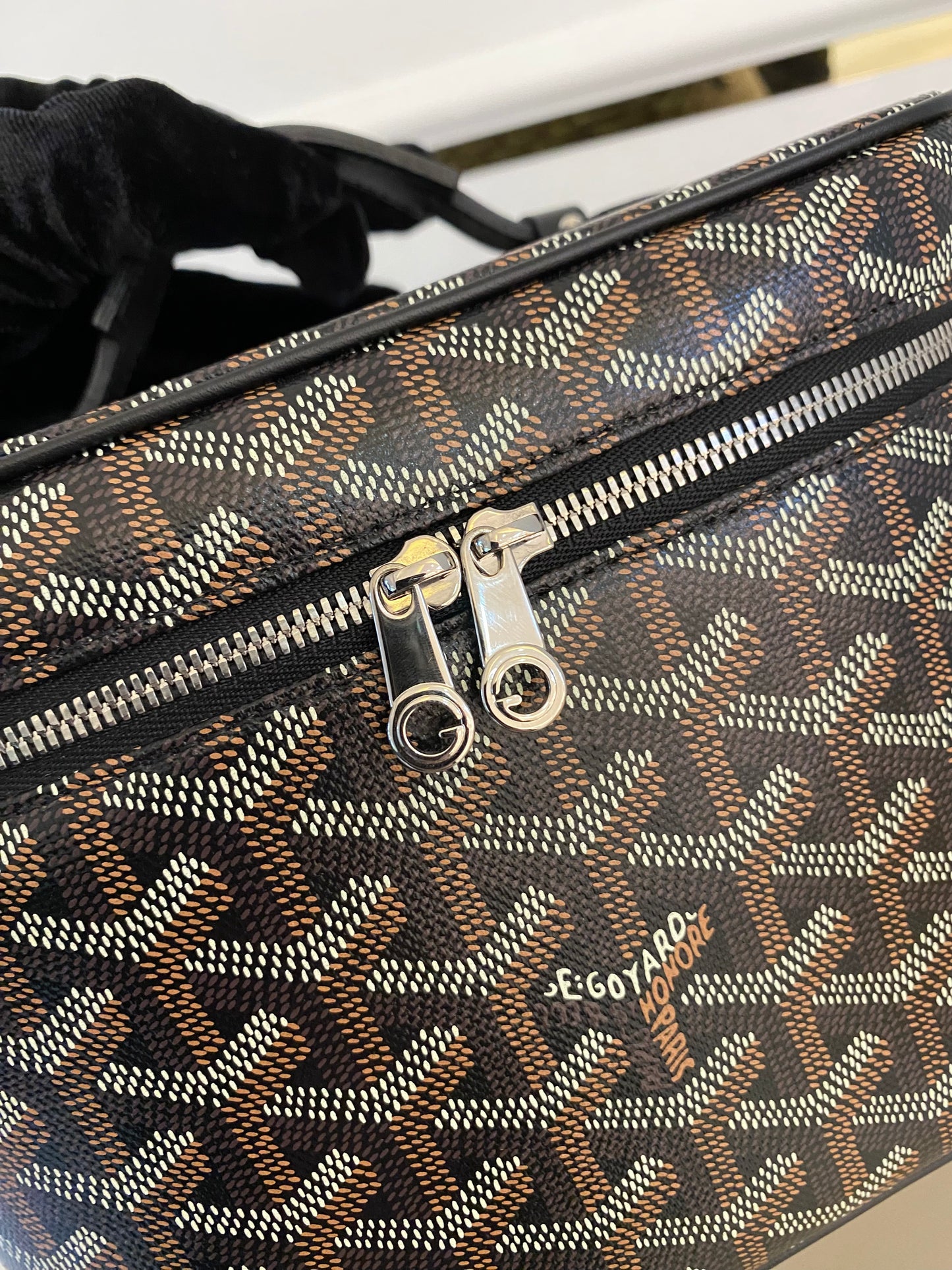 Goyard Black Muse Vanity