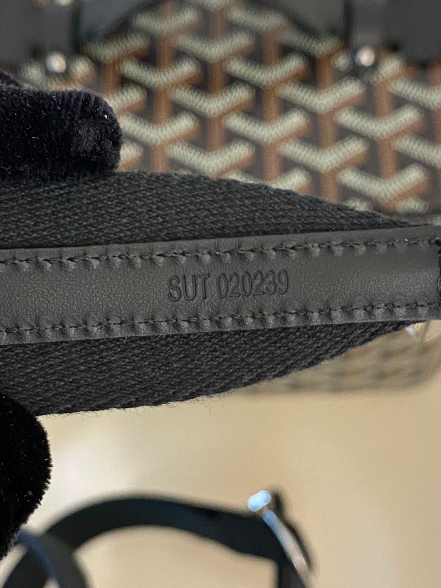 Goyard Black Muse Vanity