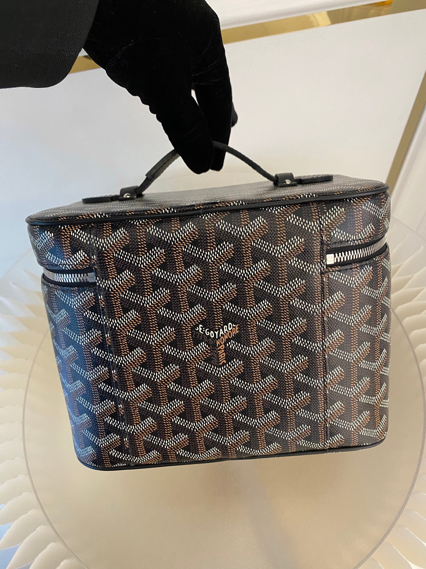Goyard Black Muse Vanity