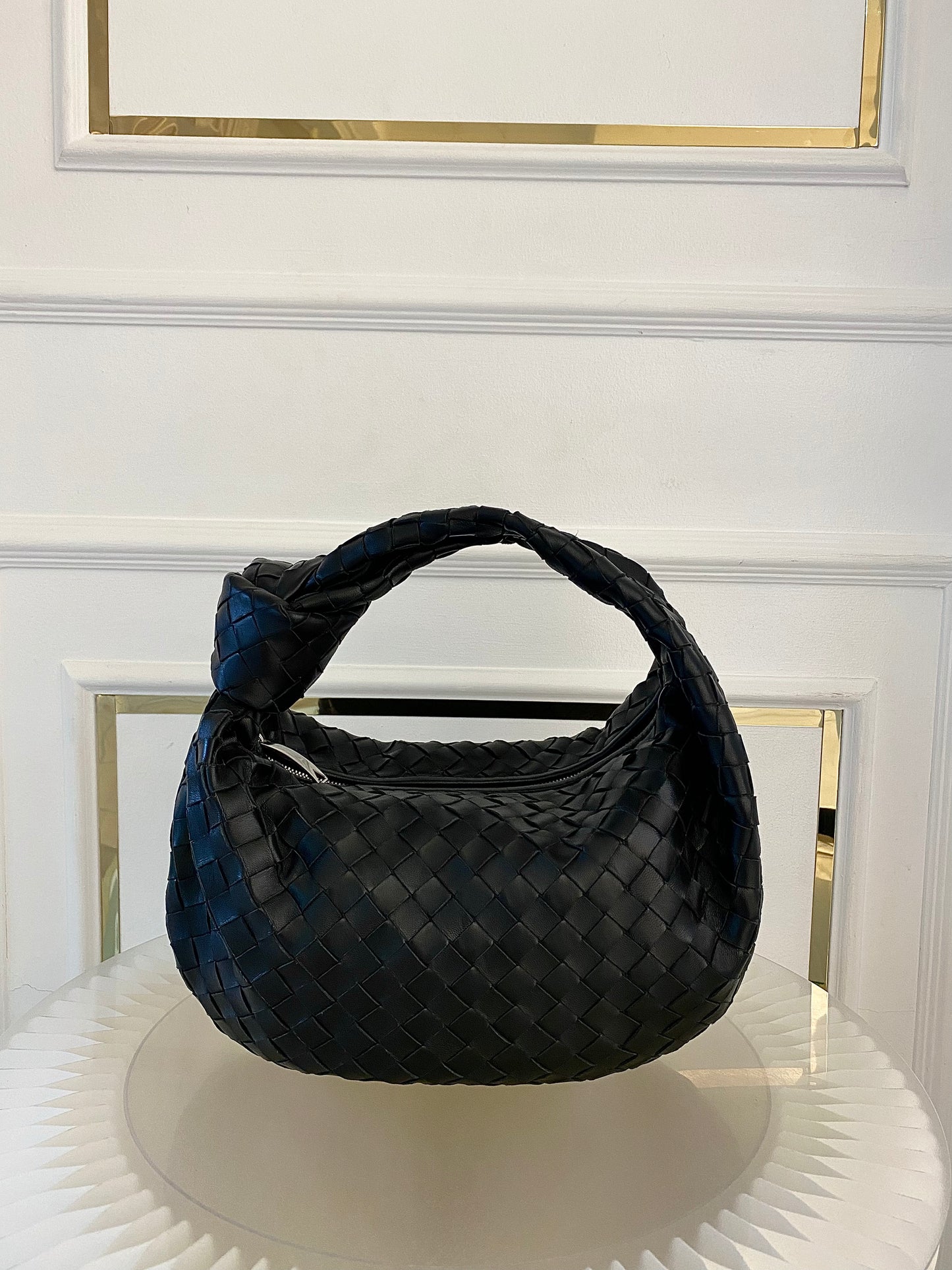 Bottega Veneta Jodie Teen in Black