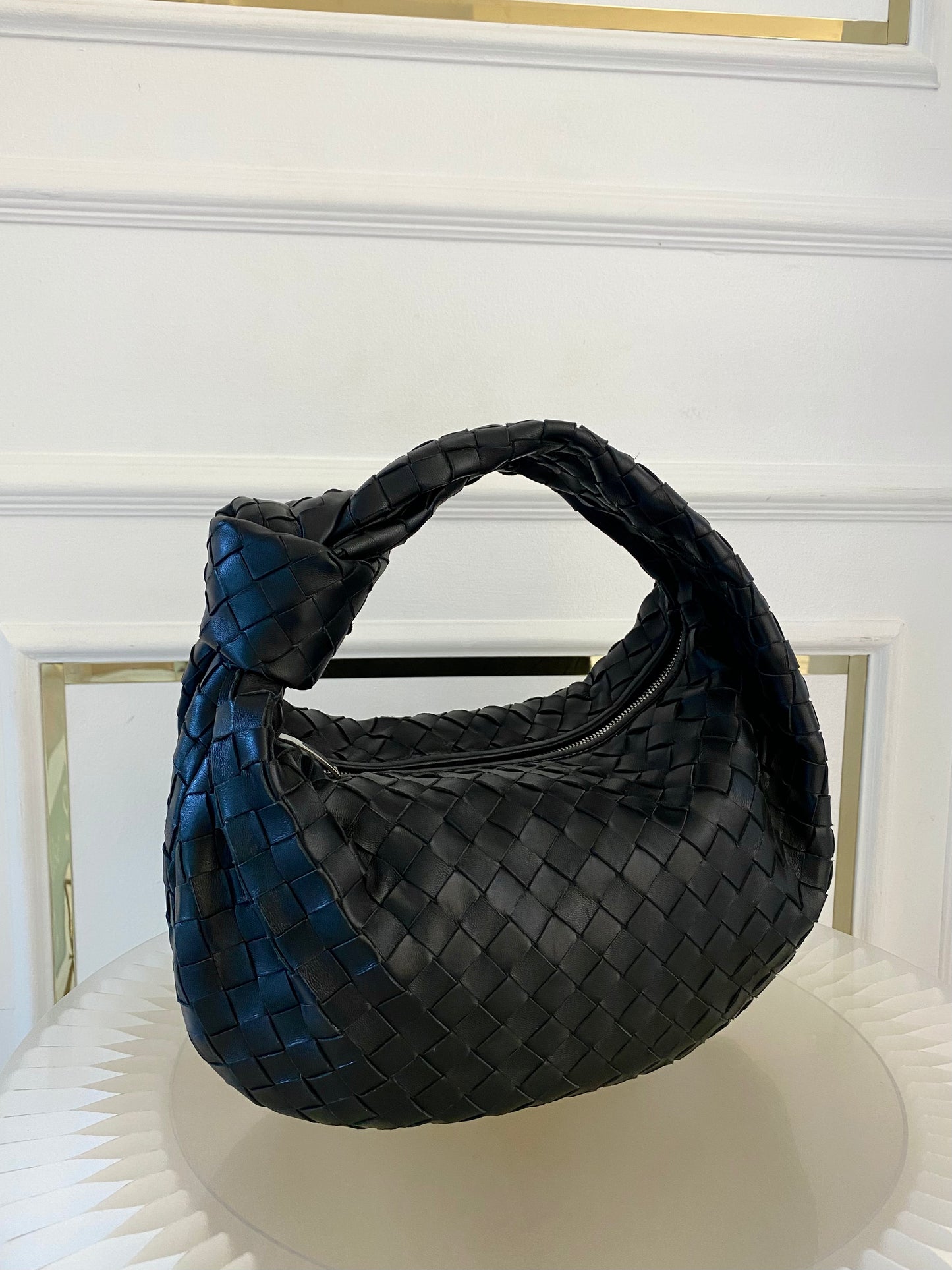 Bottega Veneta Jodie Teen in Black