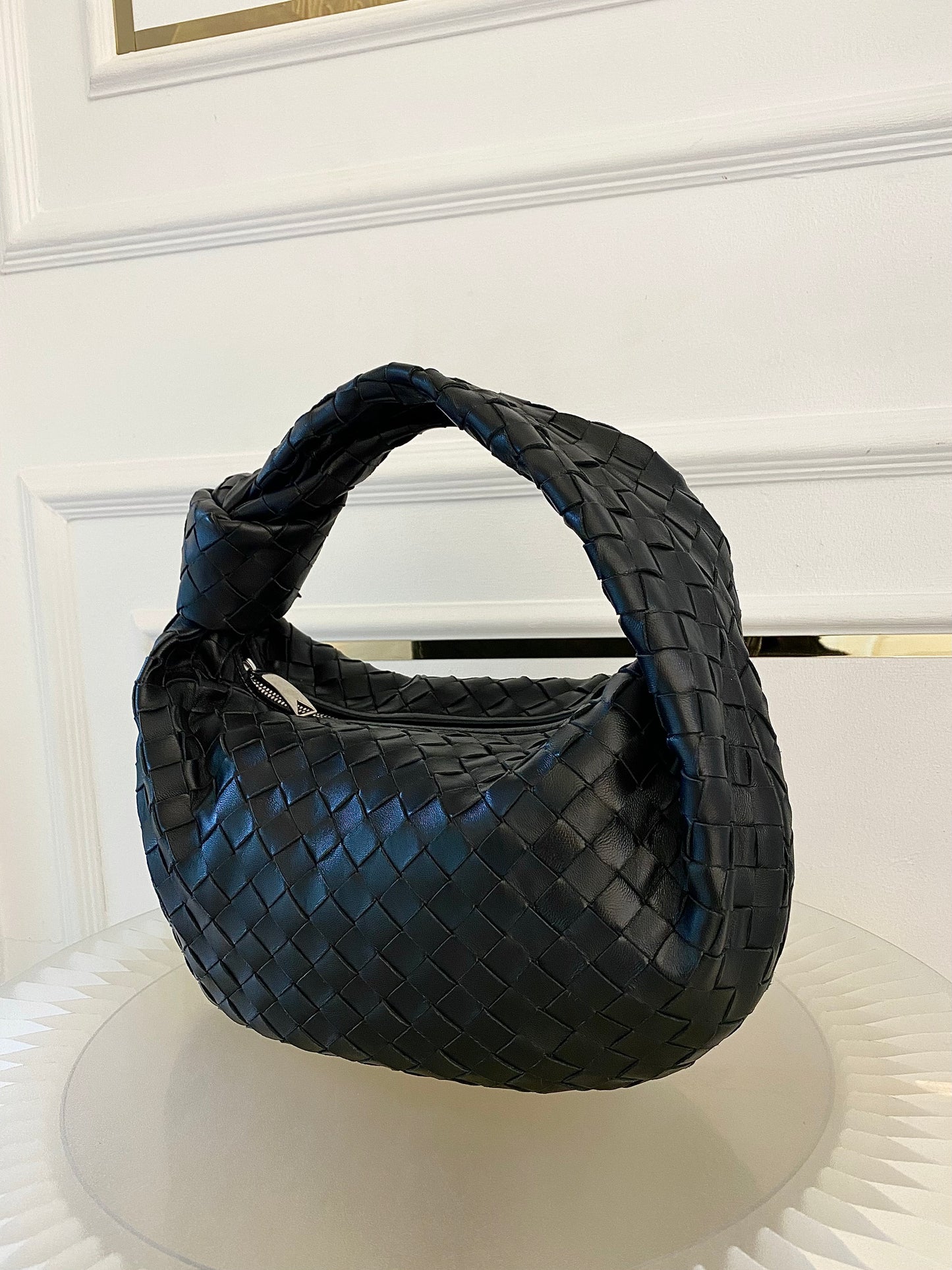 Bottega Veneta Jodie Teen in Black