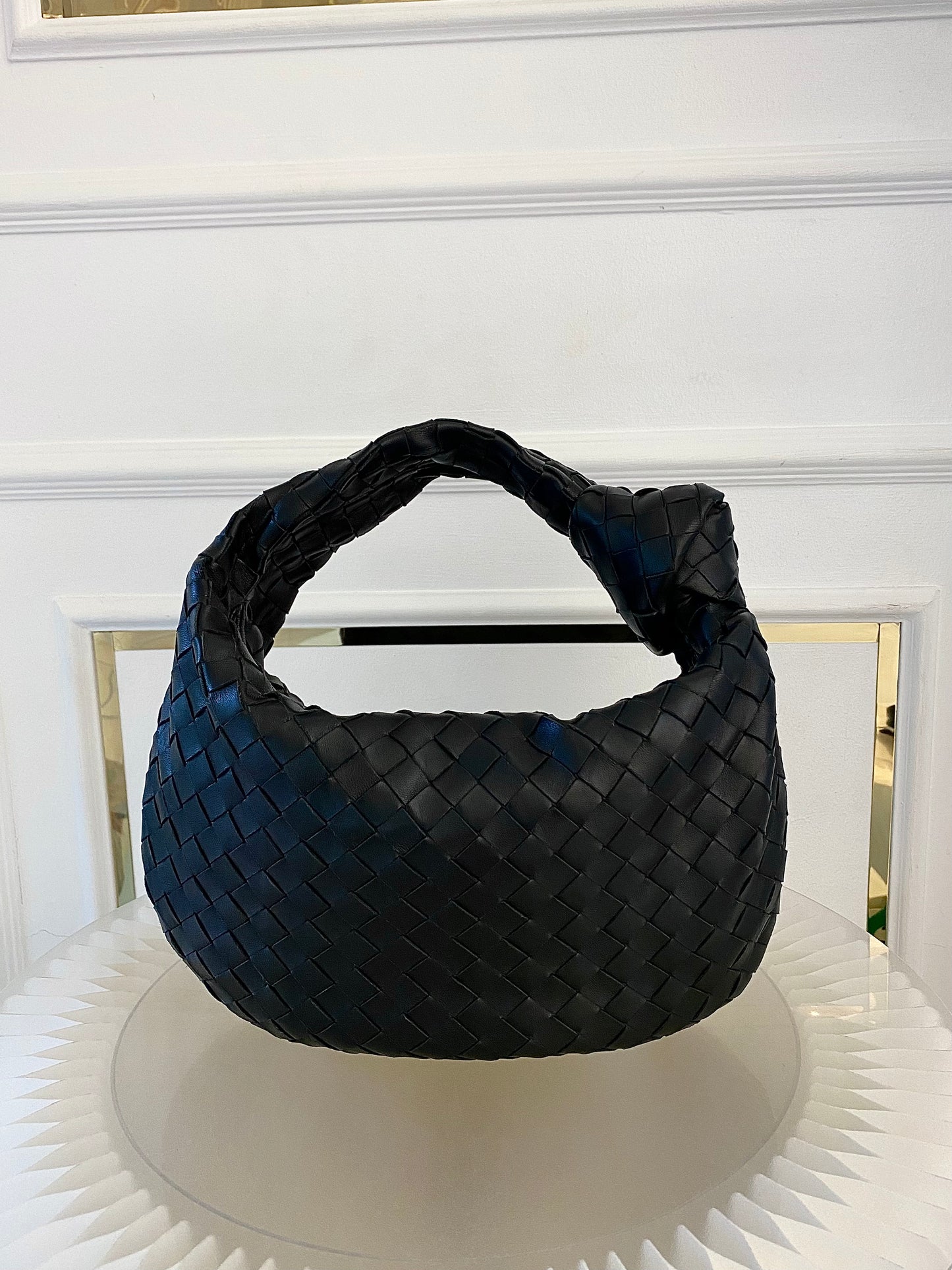Bottega Veneta Jodie Teen in Black