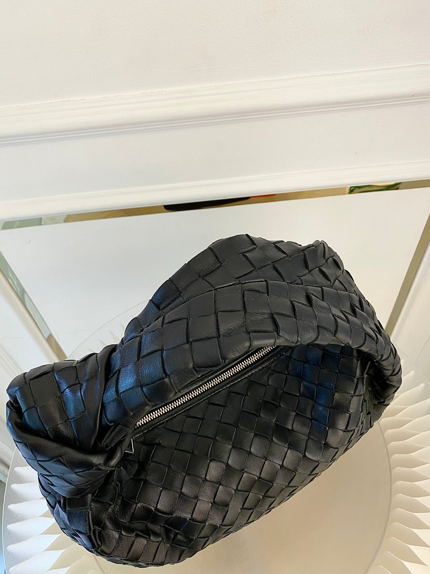 Bottega Veneta Jodie Teen in Black