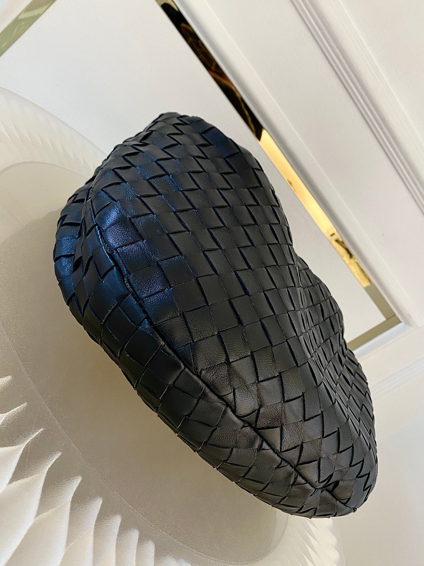 Bottega Veneta Jodie Teen in Black