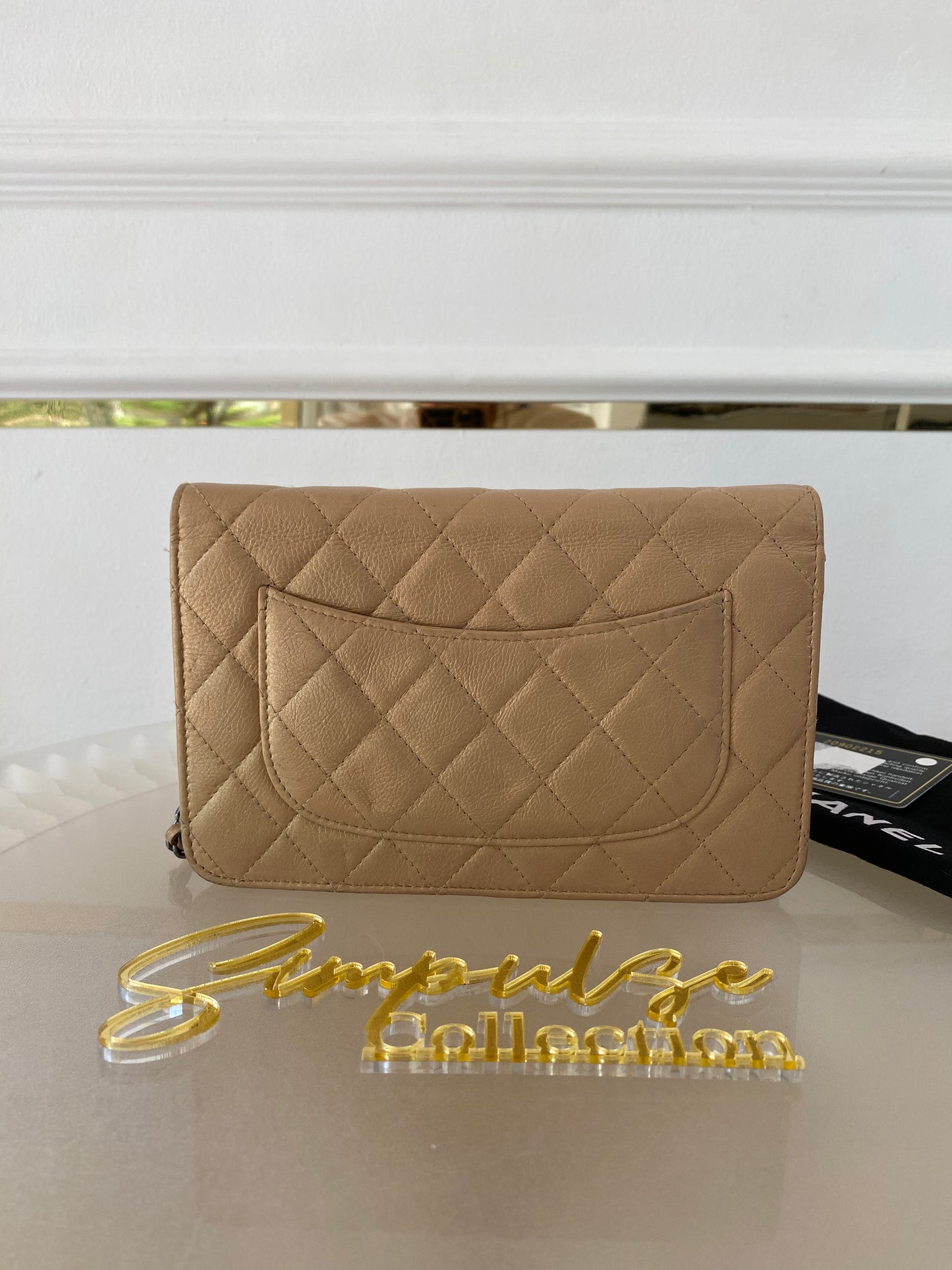Chanel Metallic Calfskin 2.55 Reissue WOC