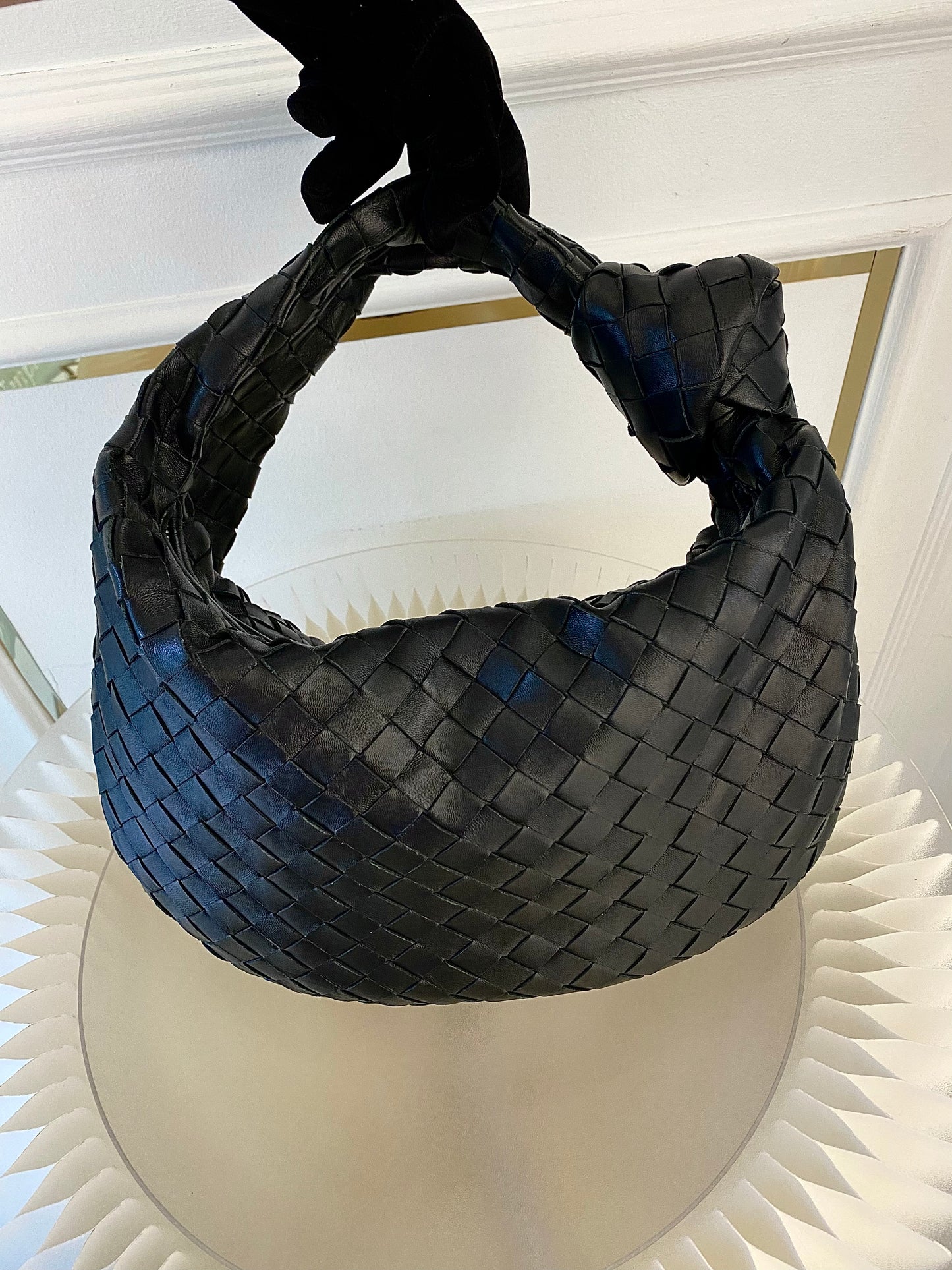 Bottega Veneta Jodie Teen in Black