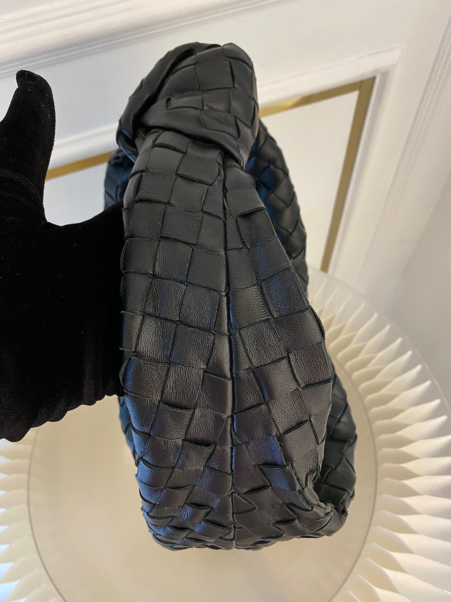 Bottega Veneta Jodie Teen in Black
