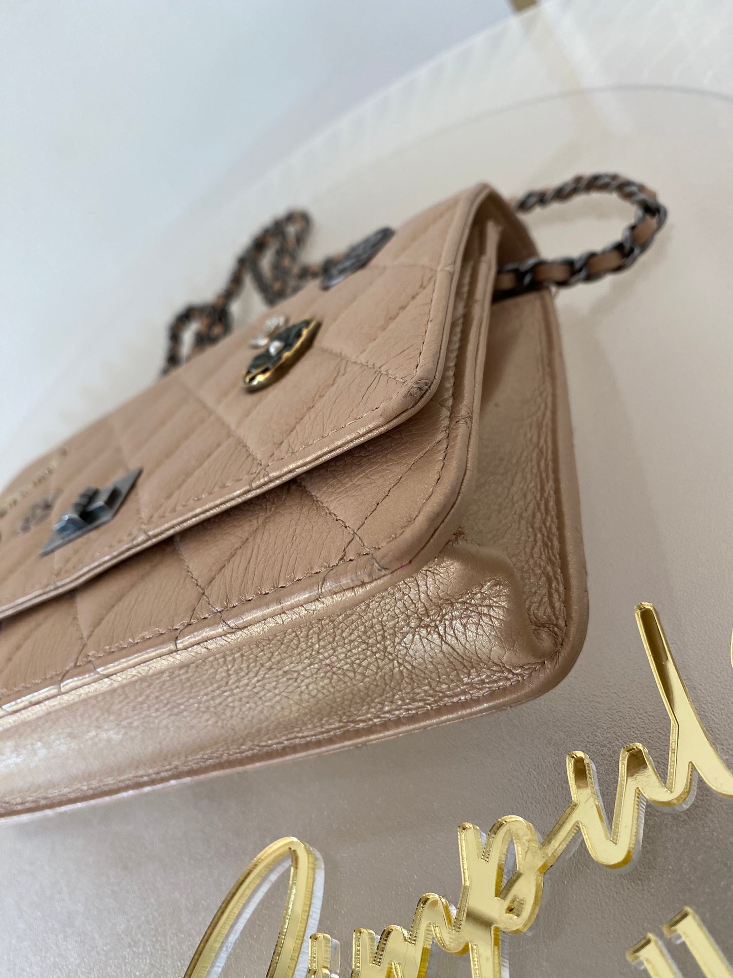 Chanel Metallic Calfskin 2.55 Reissue WOC