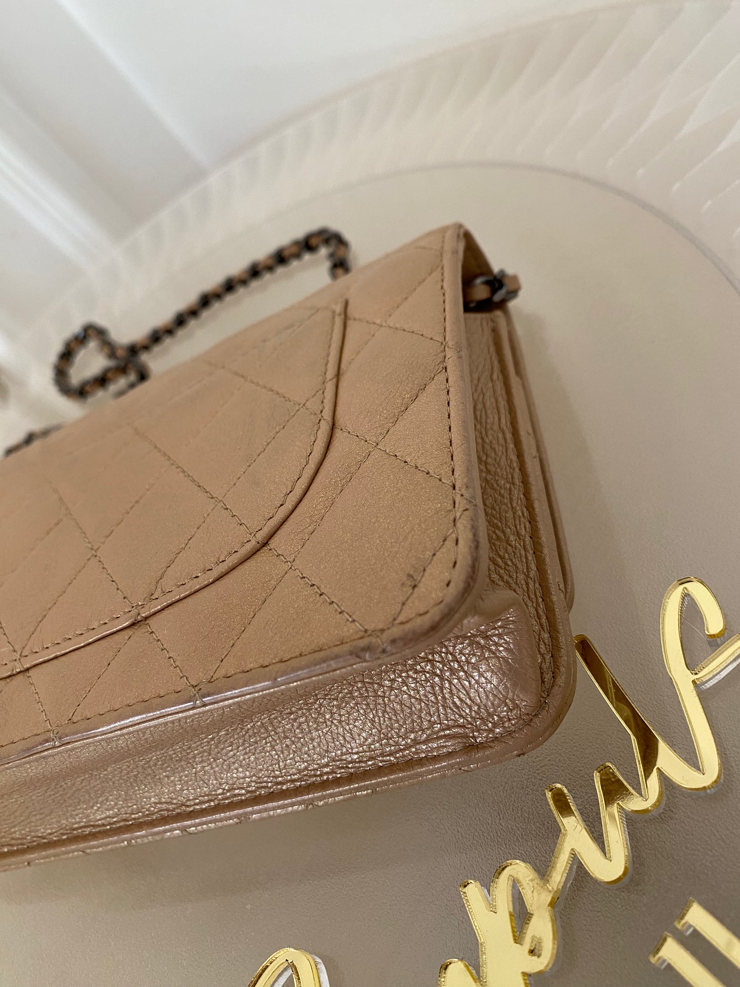 Chanel Metallic Calfskin 2.55 Reissue WOC