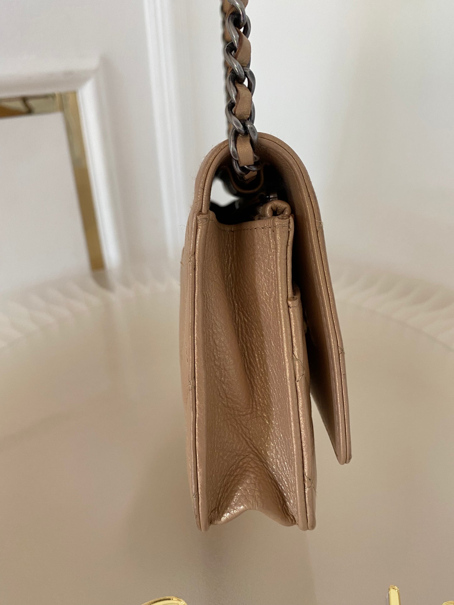 Chanel Metallic Calfskin 2.55 Reissue WOC