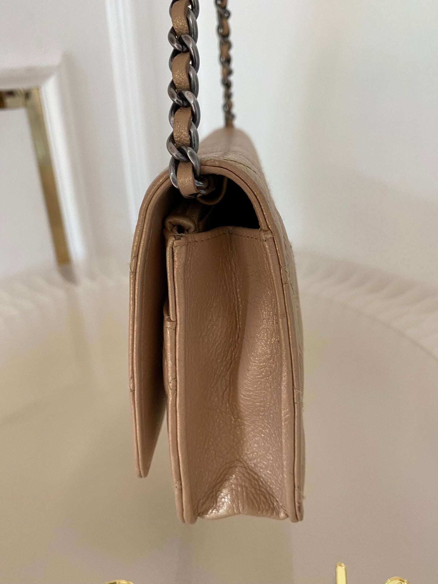 Chanel Metallic Calfskin 2.55 Reissue WOC