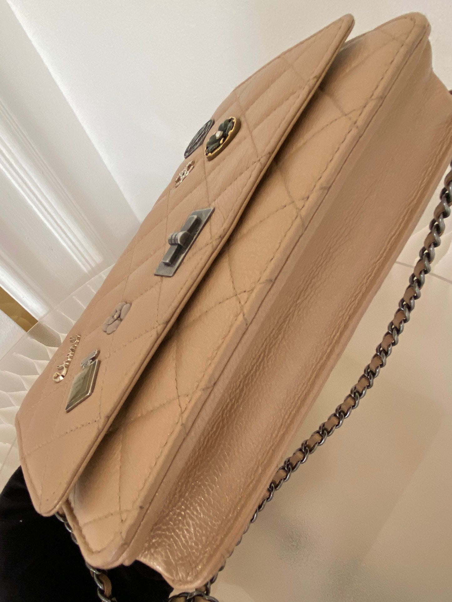 Chanel Metallic Calfskin 2.55 Reissue WOC