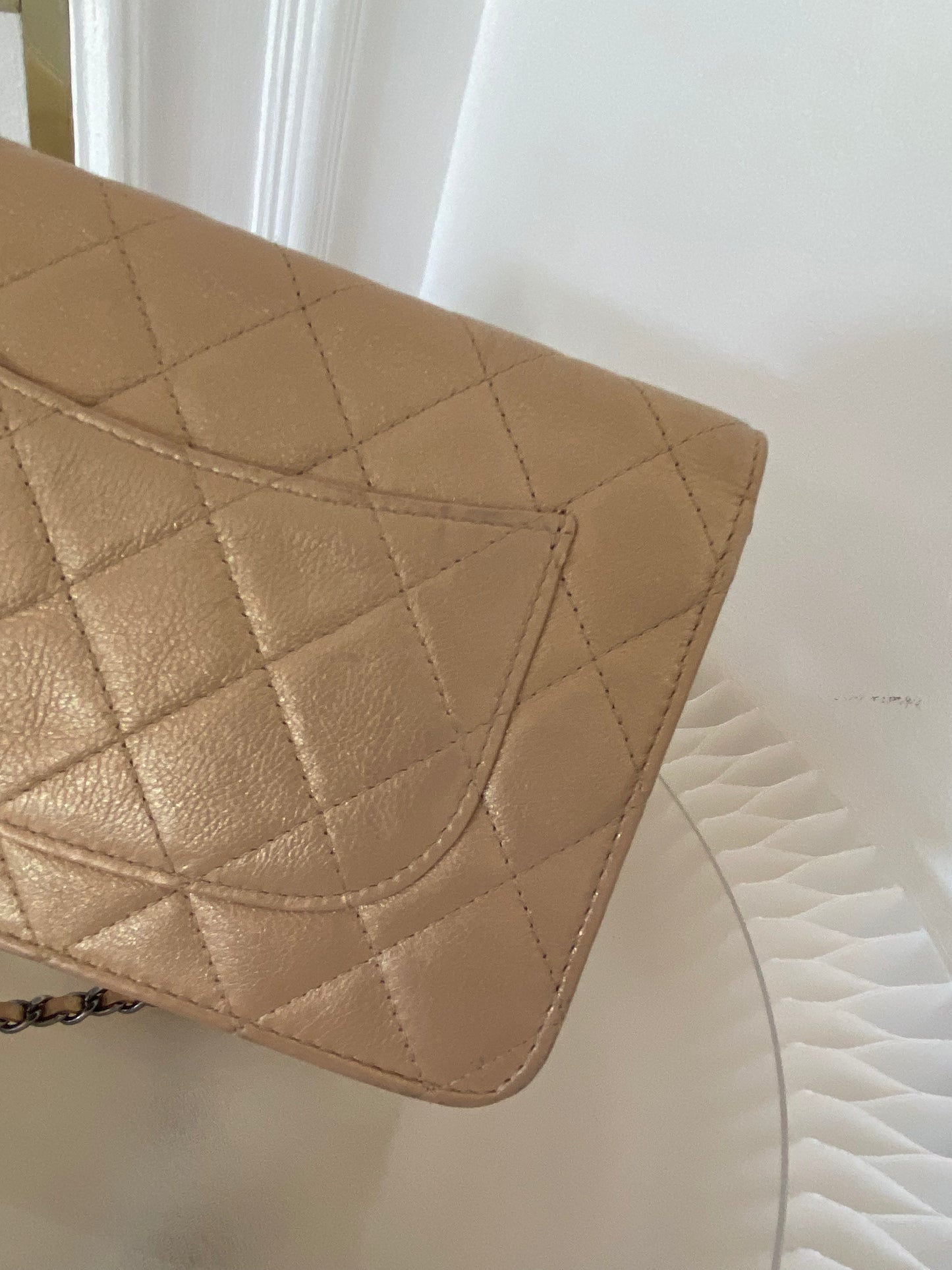 Chanel Metallic Calfskin 2.55 Reissue WOC