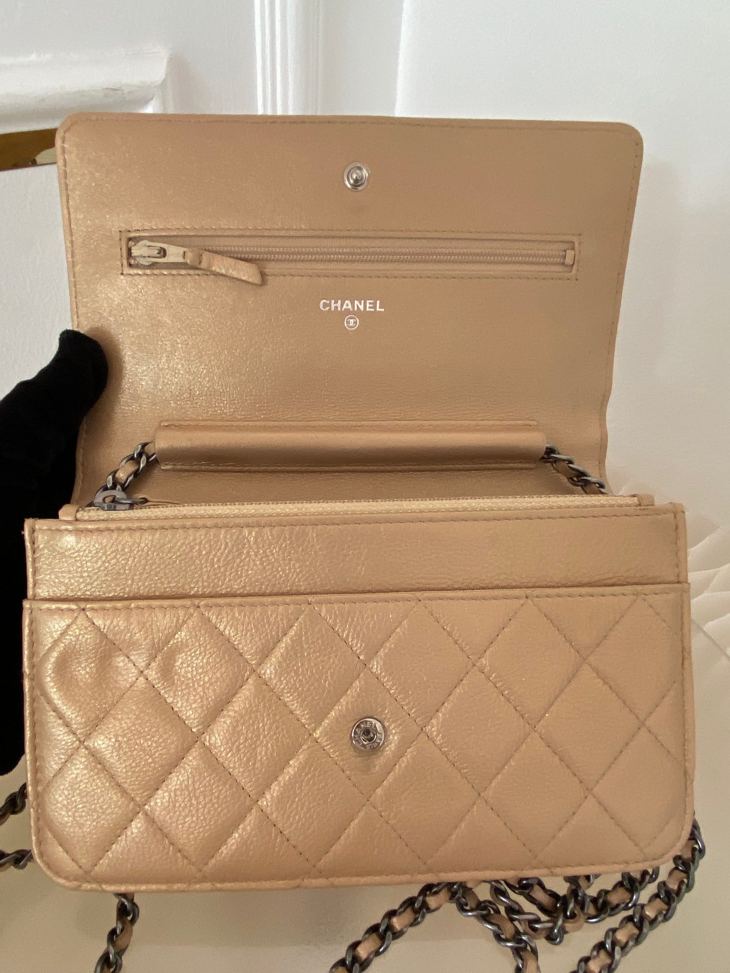 Chanel Metallic Calfskin 2.55 Reissue WOC