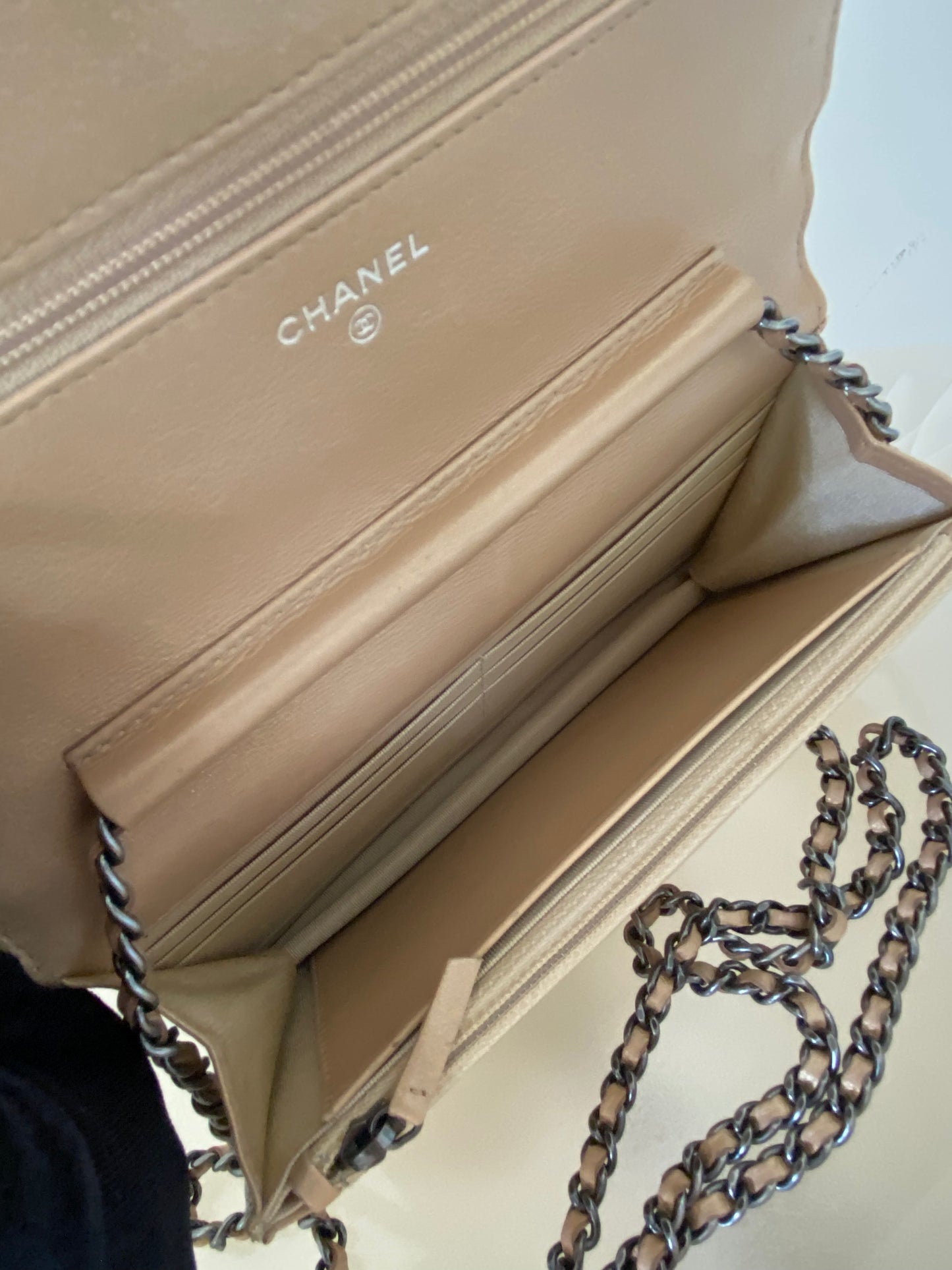 Chanel Metallic Calfskin 2.55 Reissue WOC