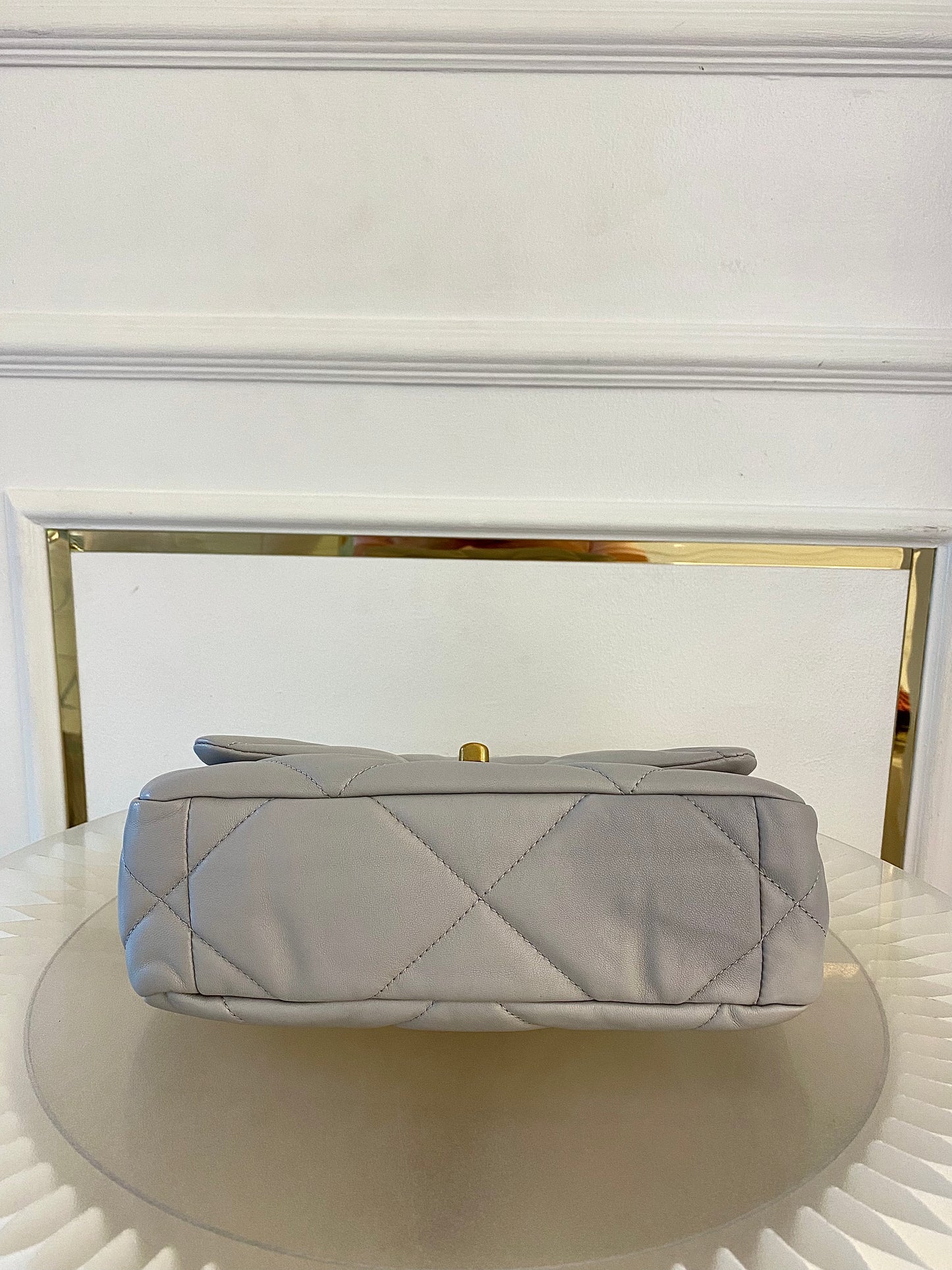 Chanel C19 Grey Small