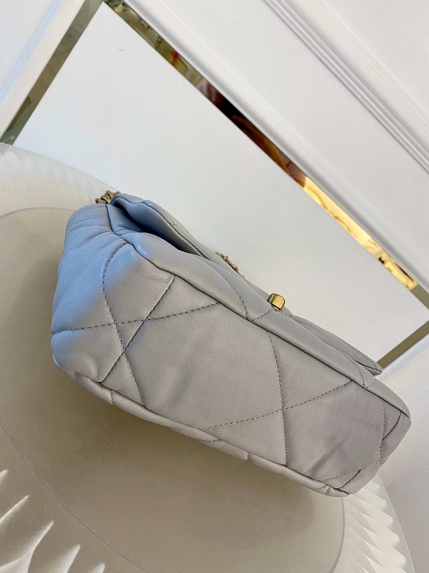 Chanel C19 Grey Small