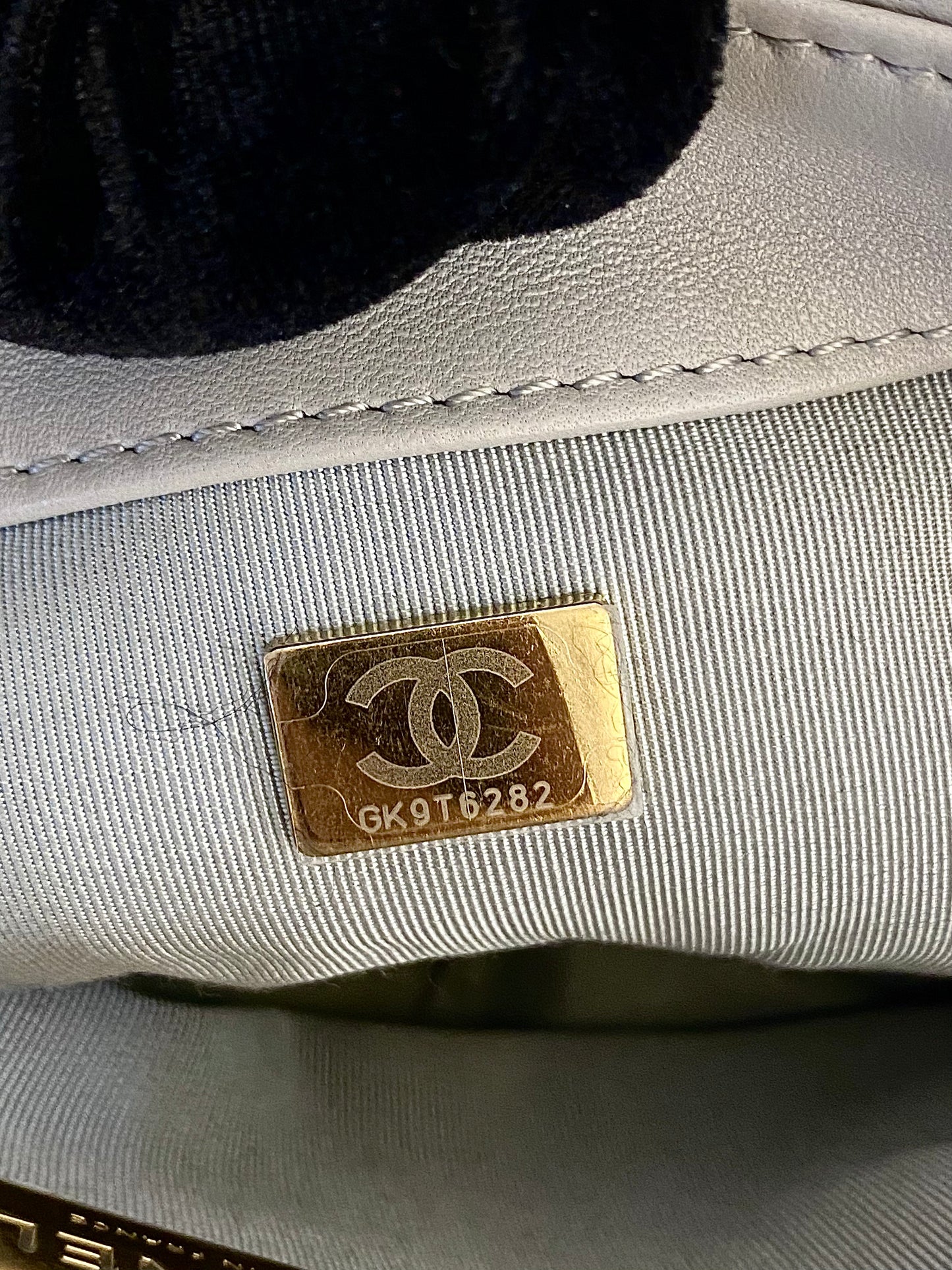 Chanel C19 Grey Small