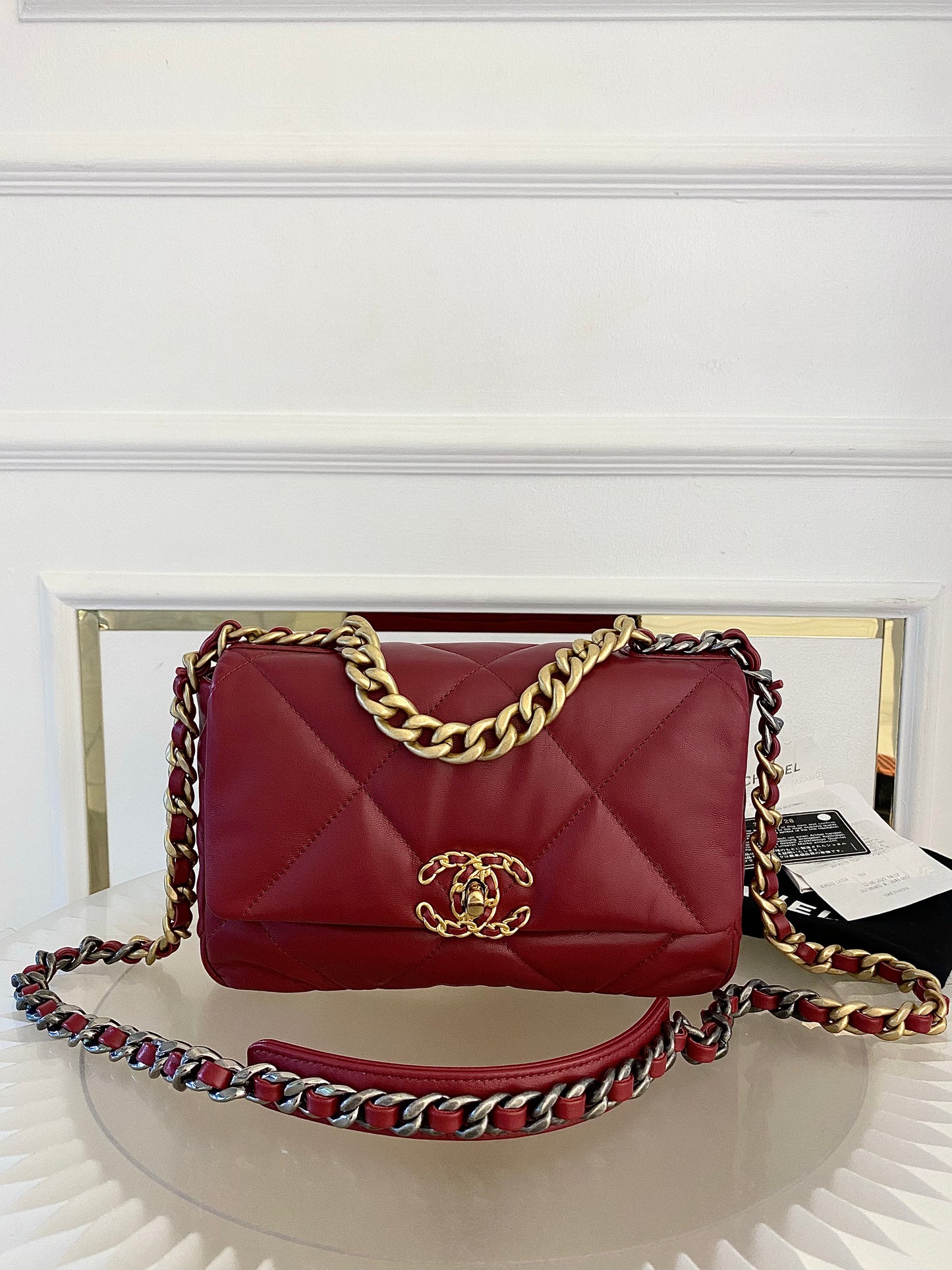 Chanel C19 Red Small
