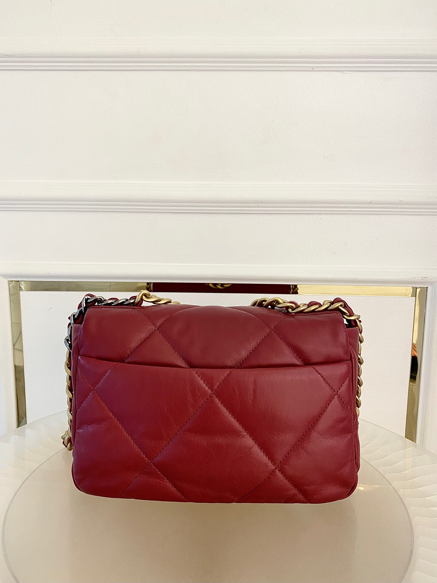 Chanel C19 Red Small