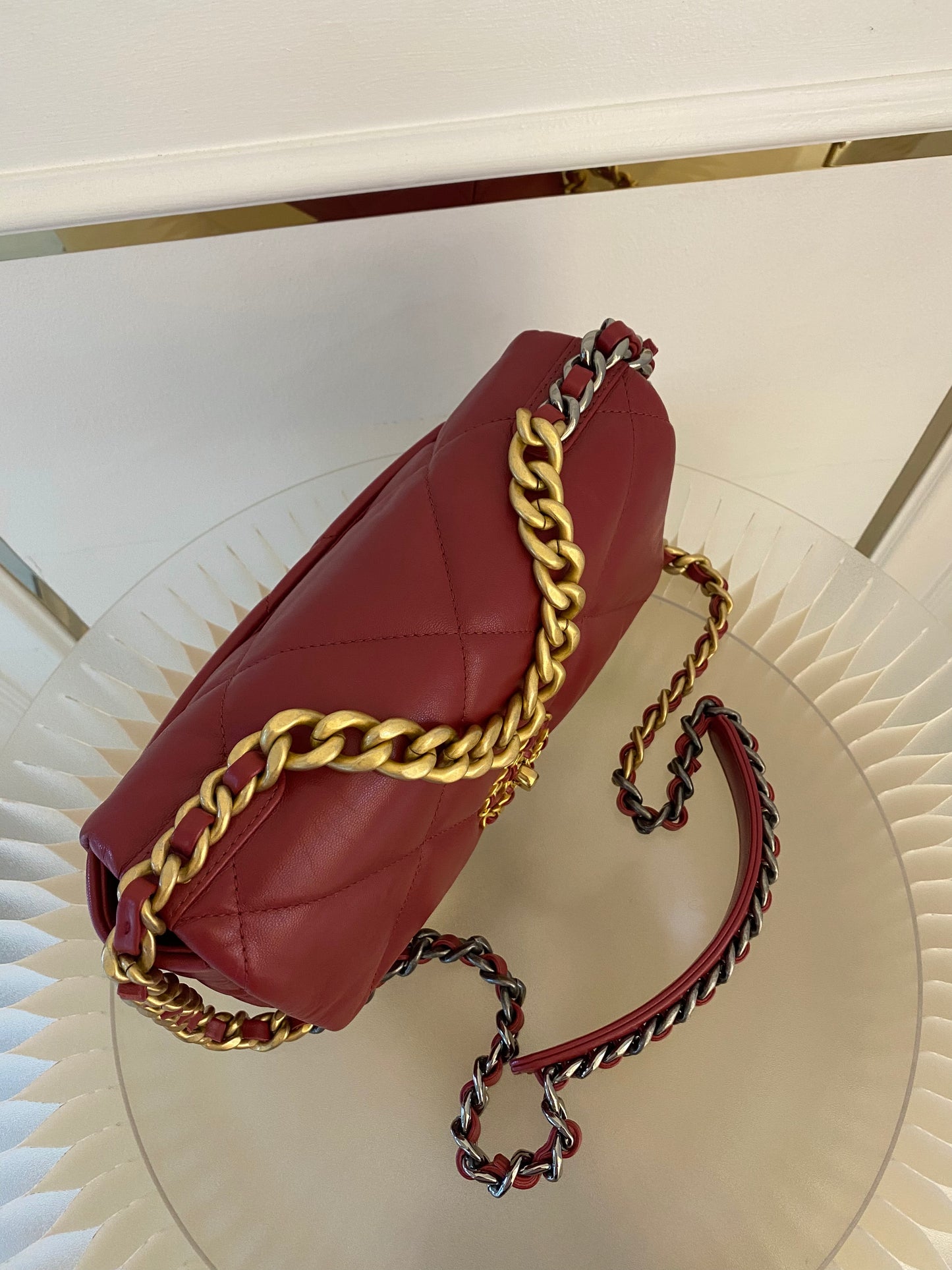 Chanel C19 Red Small