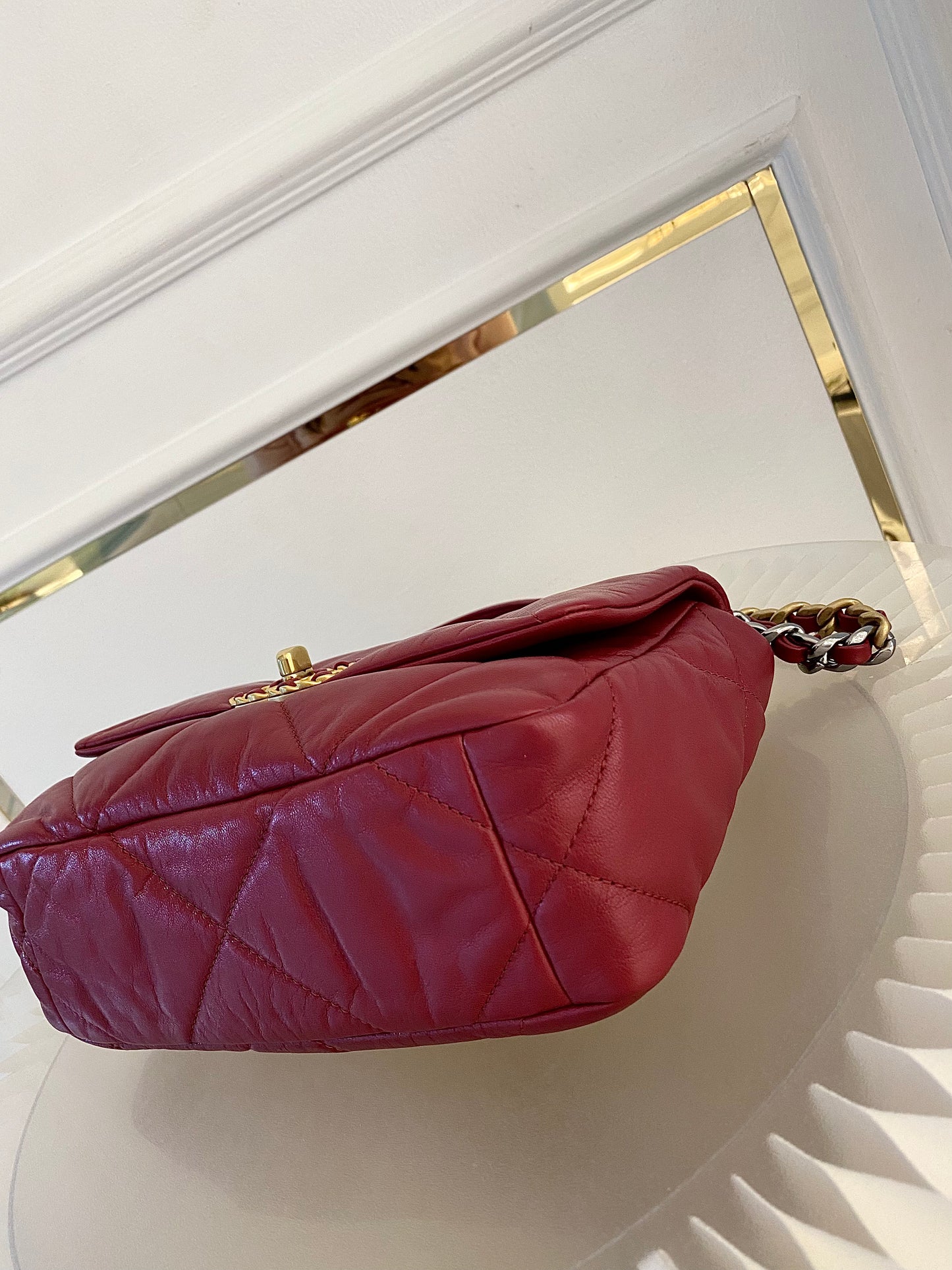 Chanel C19 Red Small