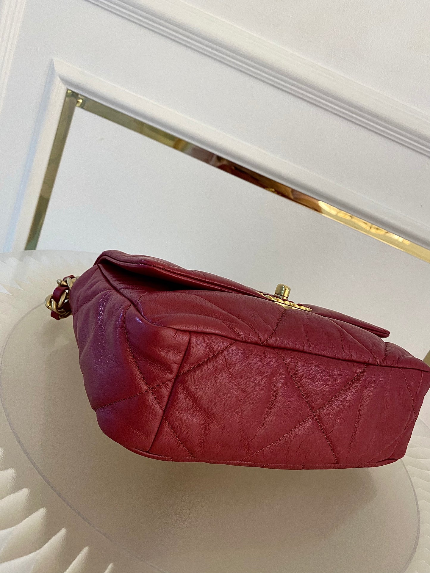 Chanel C19 Red Small