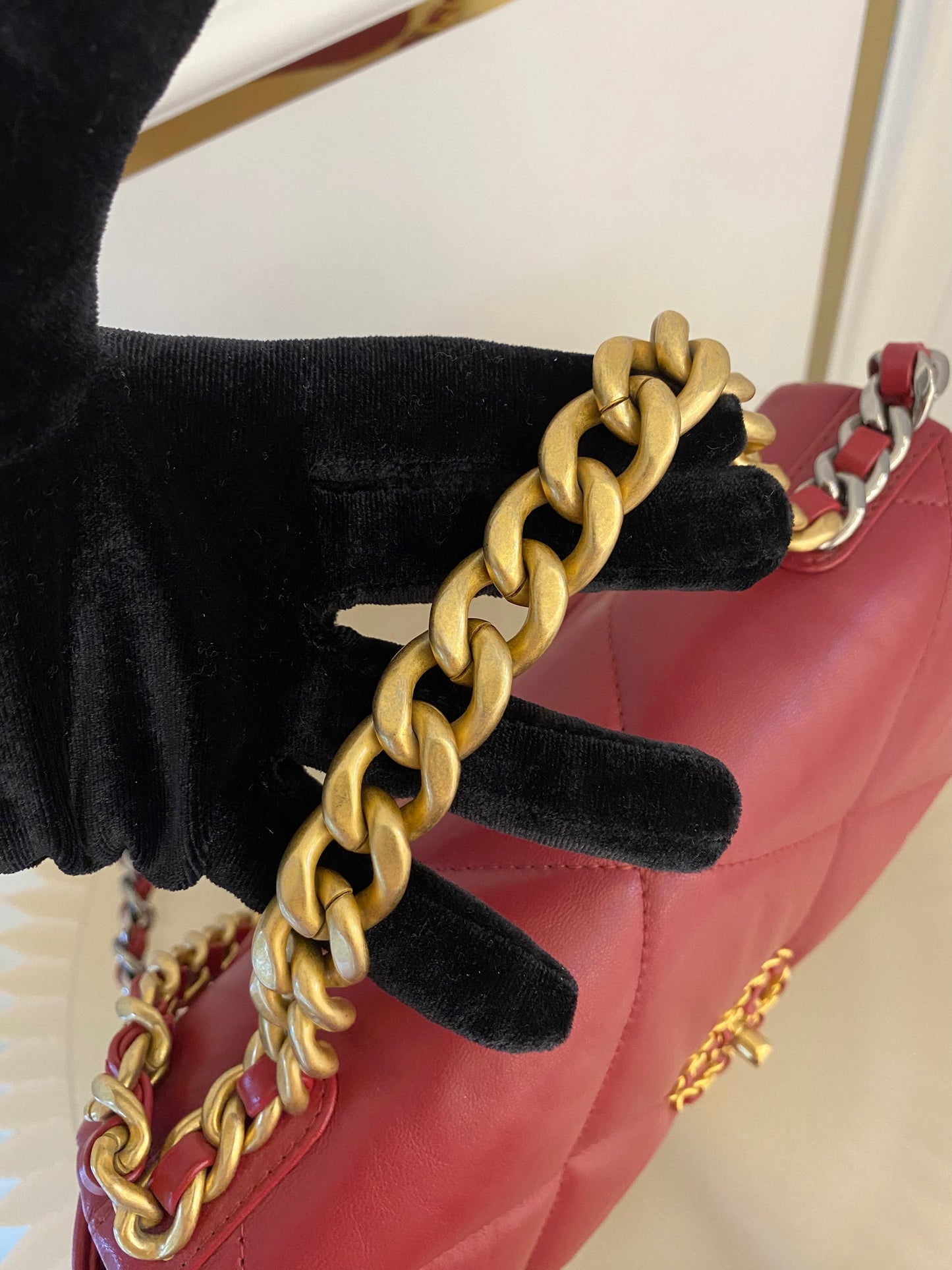 Chanel C19 Red Small
