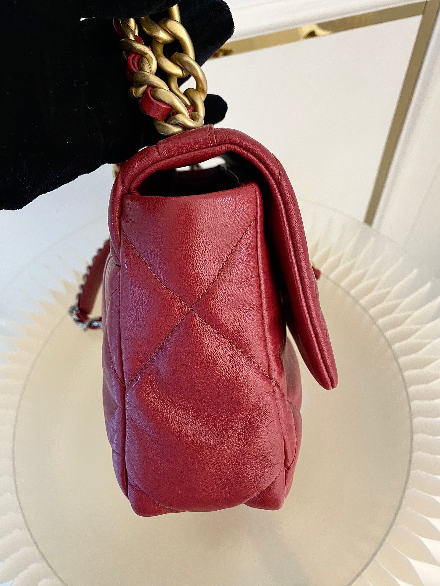 Chanel C19 Red Small