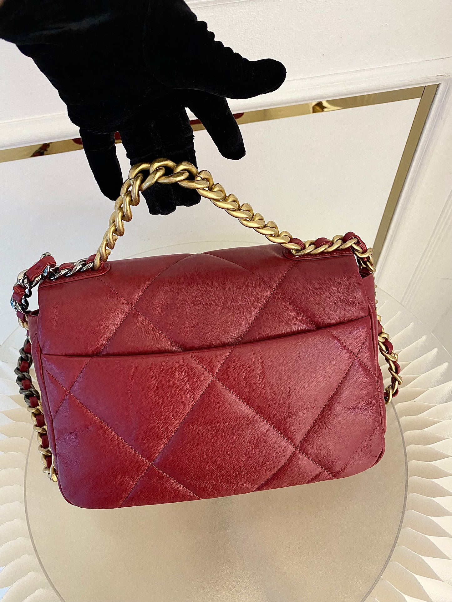 Chanel C19 Red Small