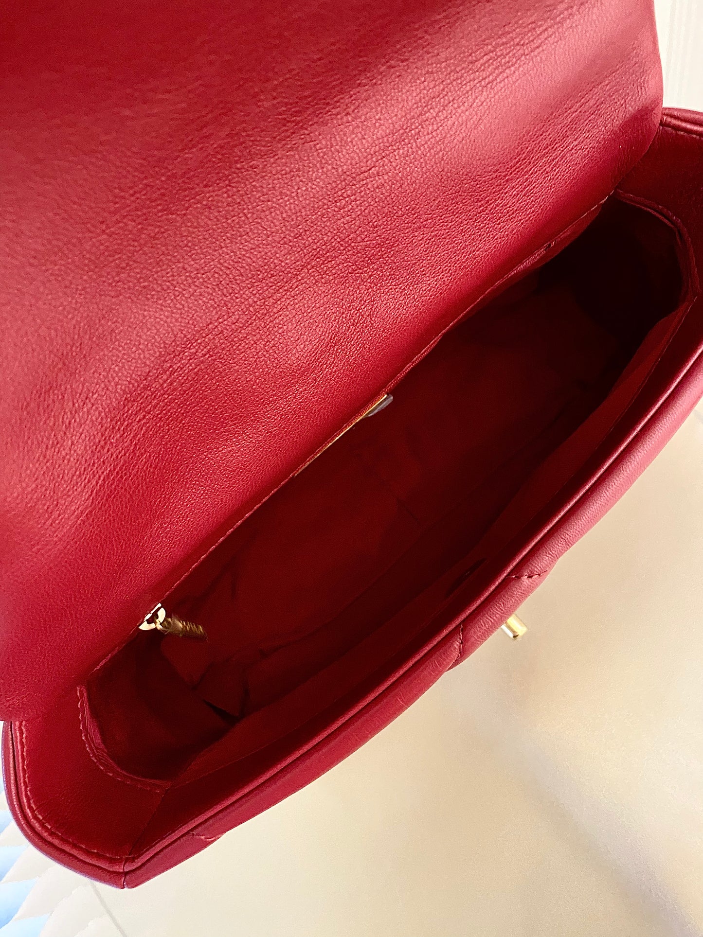 Chanel C19 Red Small