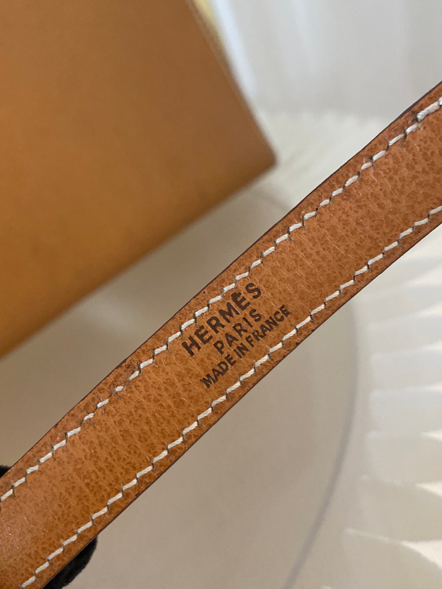 Hermes Kelly 32 Sellier in Vache Liegee Natural Color GHW