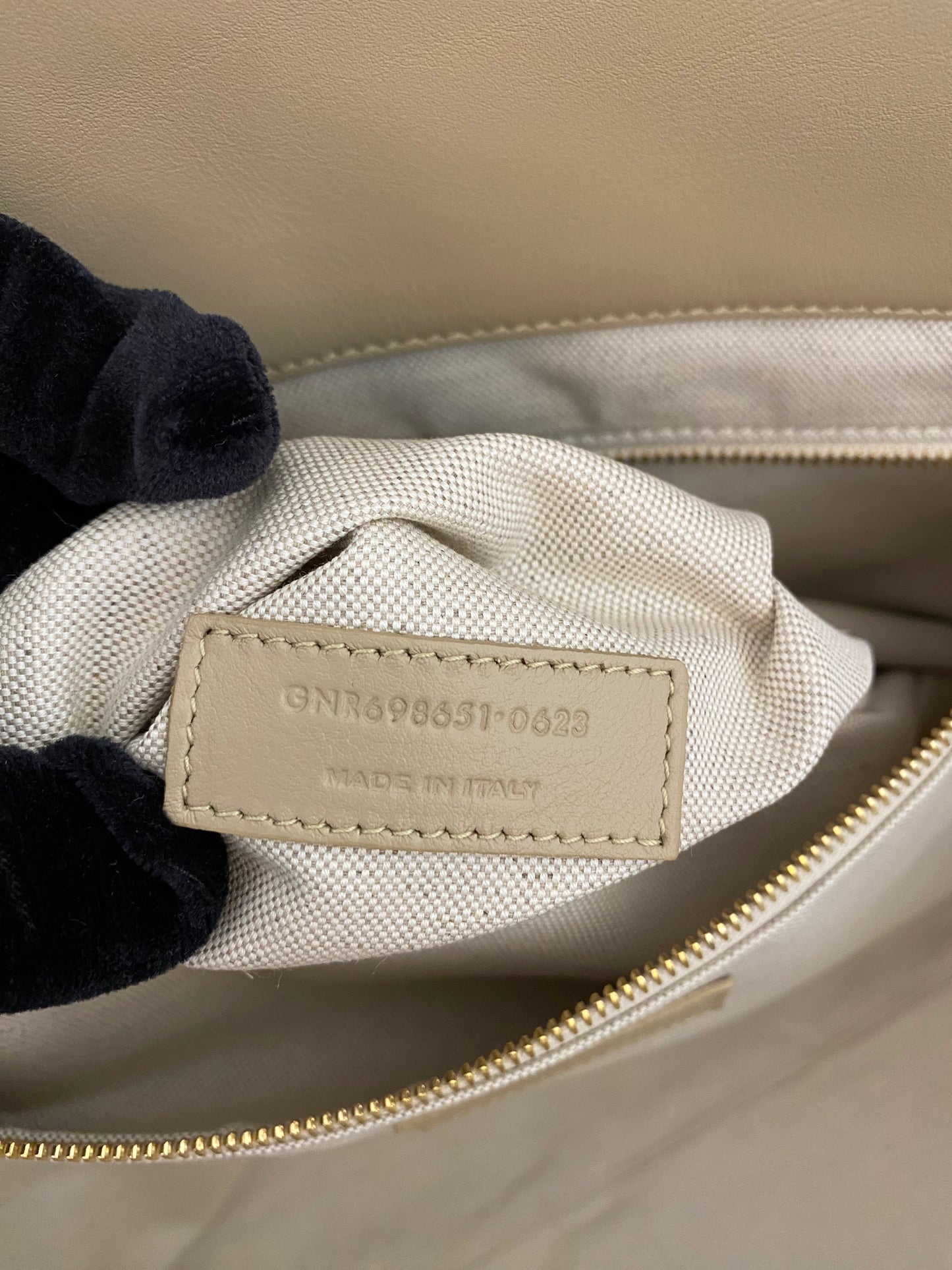 YVES SAINT LAURENT Icare Maxi Quilted Nubuck Suede