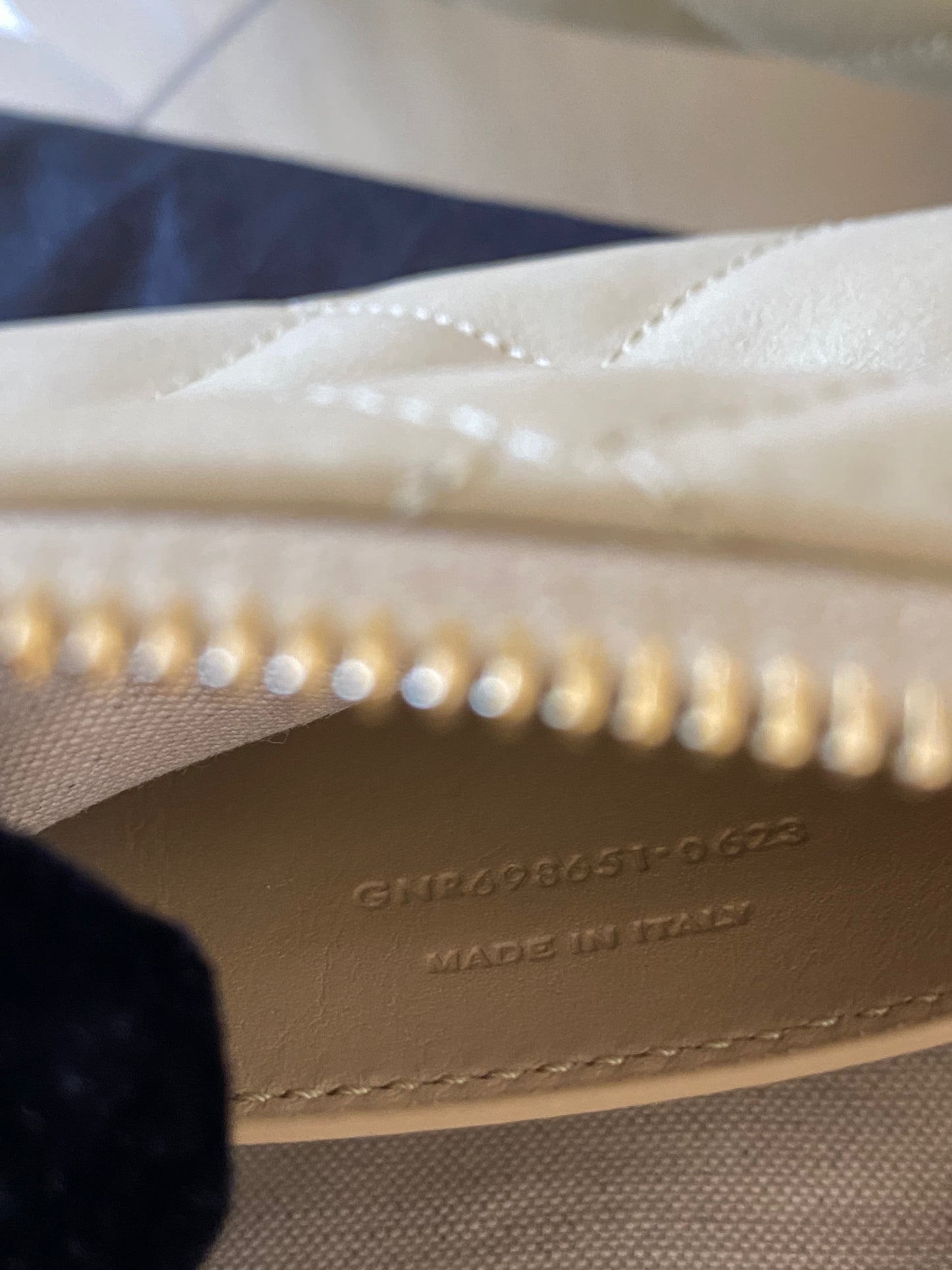 YVES SAINT LAURENT Icare Maxi Quilted Nubuck Suede
