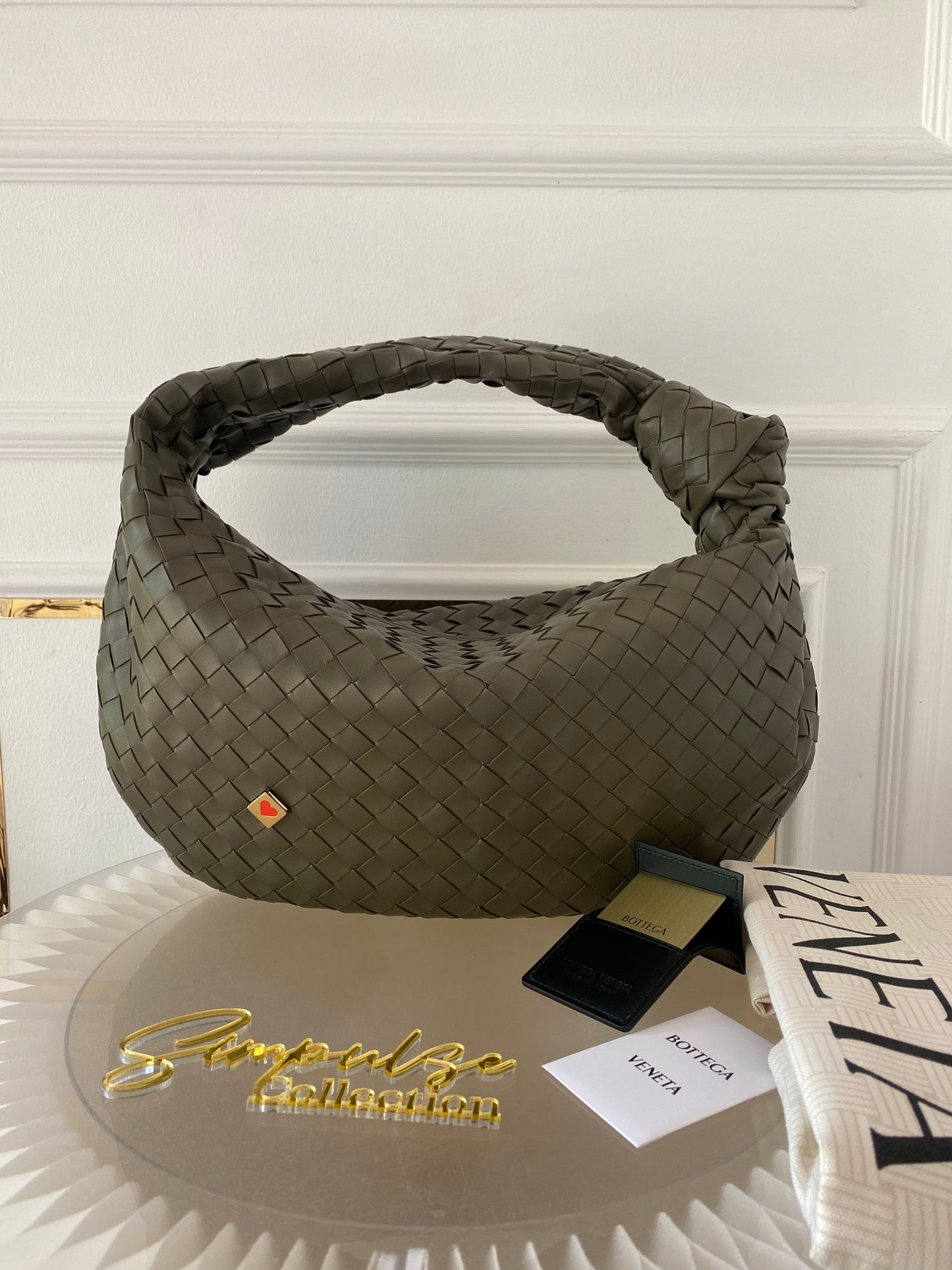 Bottega Veneta Jodie Small in Lush Cypress