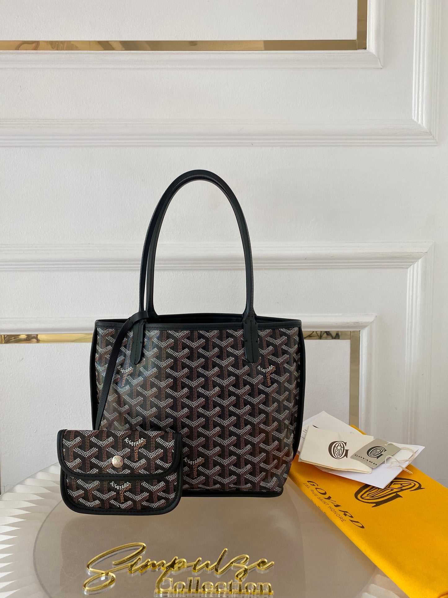 Goyard Mini Anjou Black