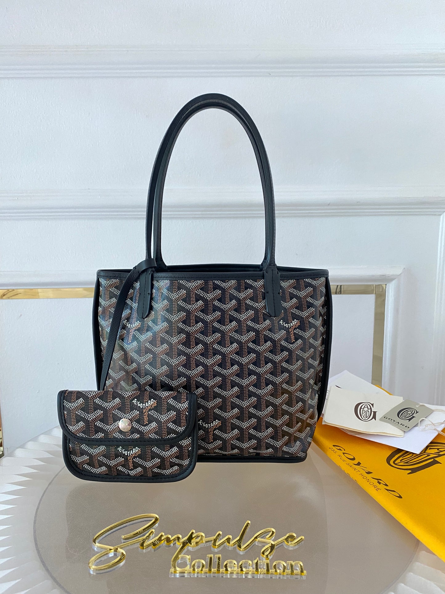Goyard Mini Anjou Black