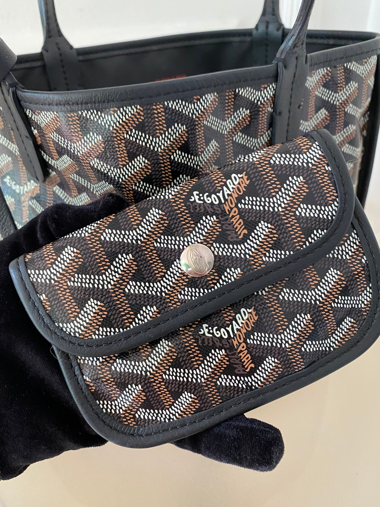 Goyard Mini Anjou Black