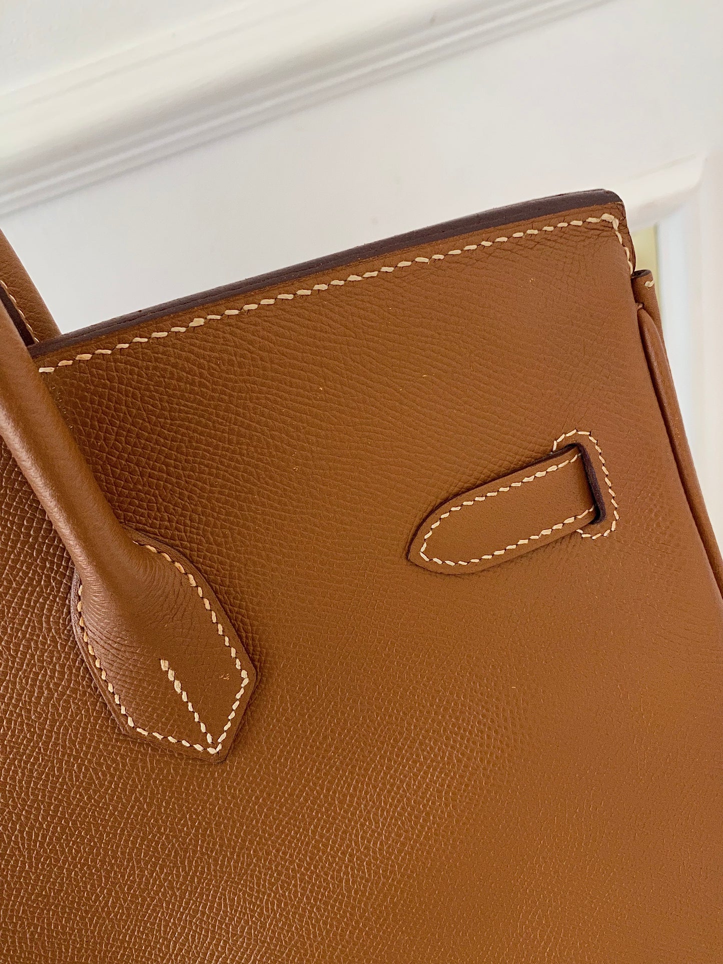 HERMES Birkin 35 Gold on Gold Epsom