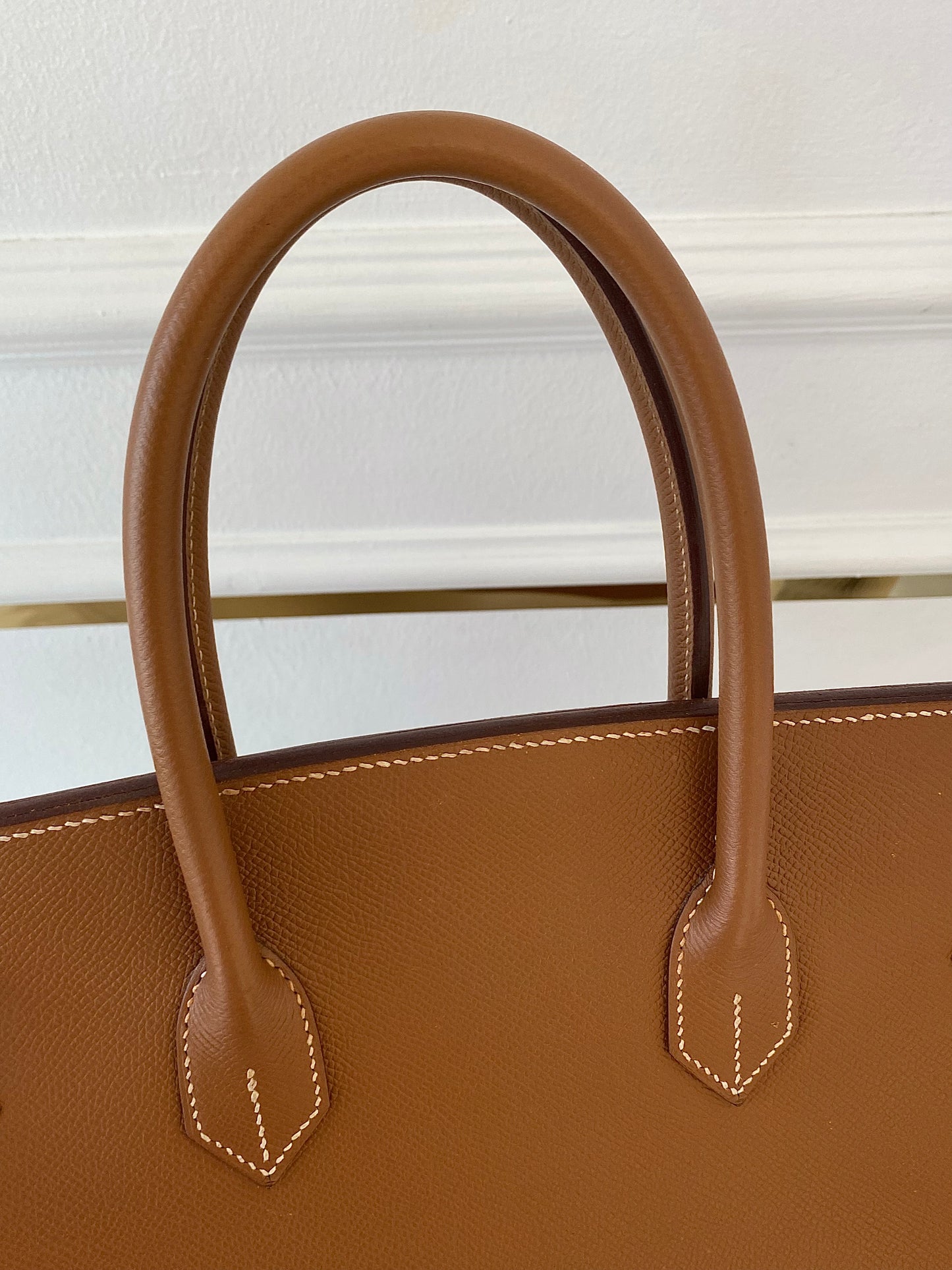 HERMES Birkin 35 Gold on Gold Epsom