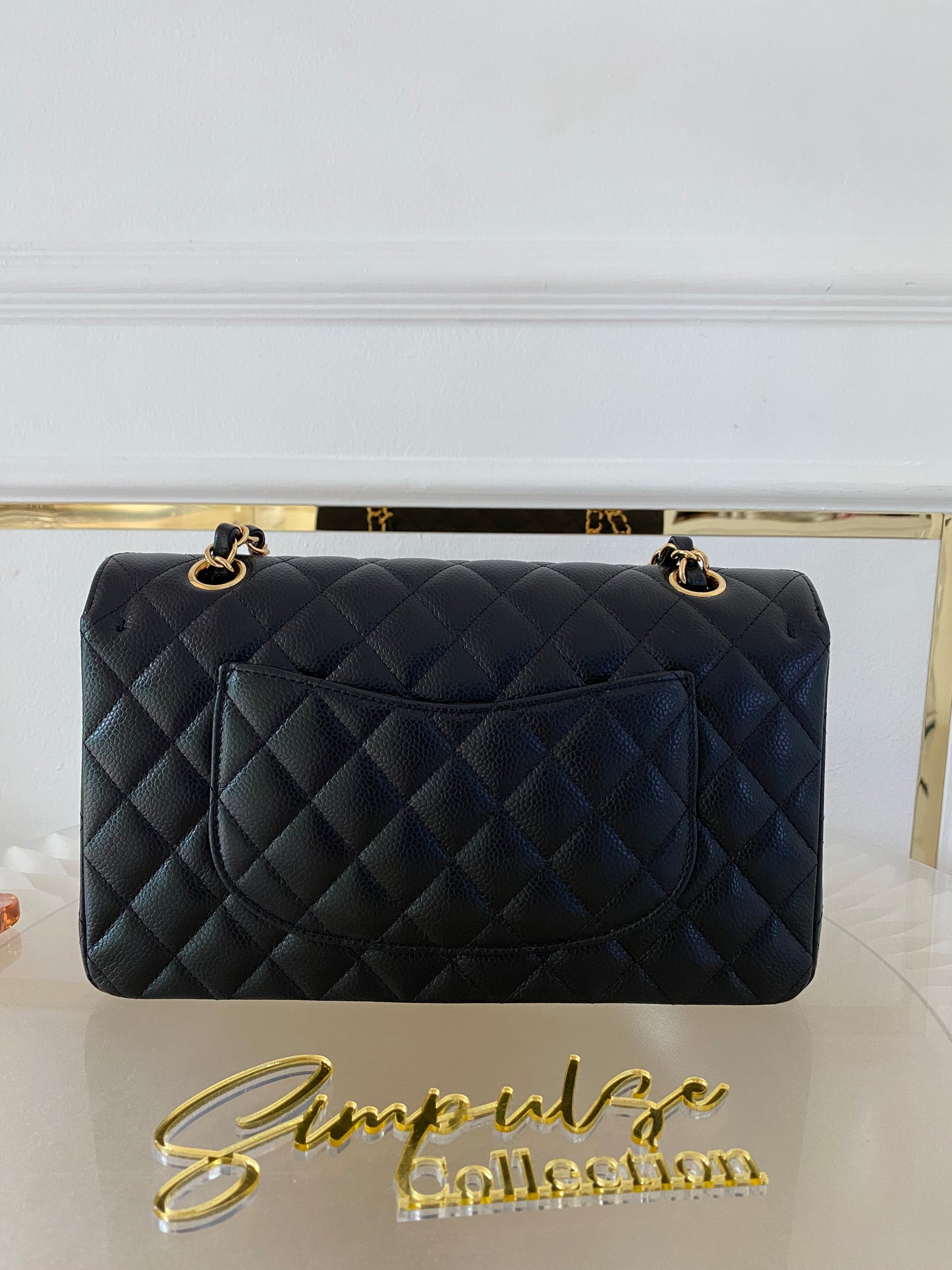 Chanel Medium Flap Caviar GHW