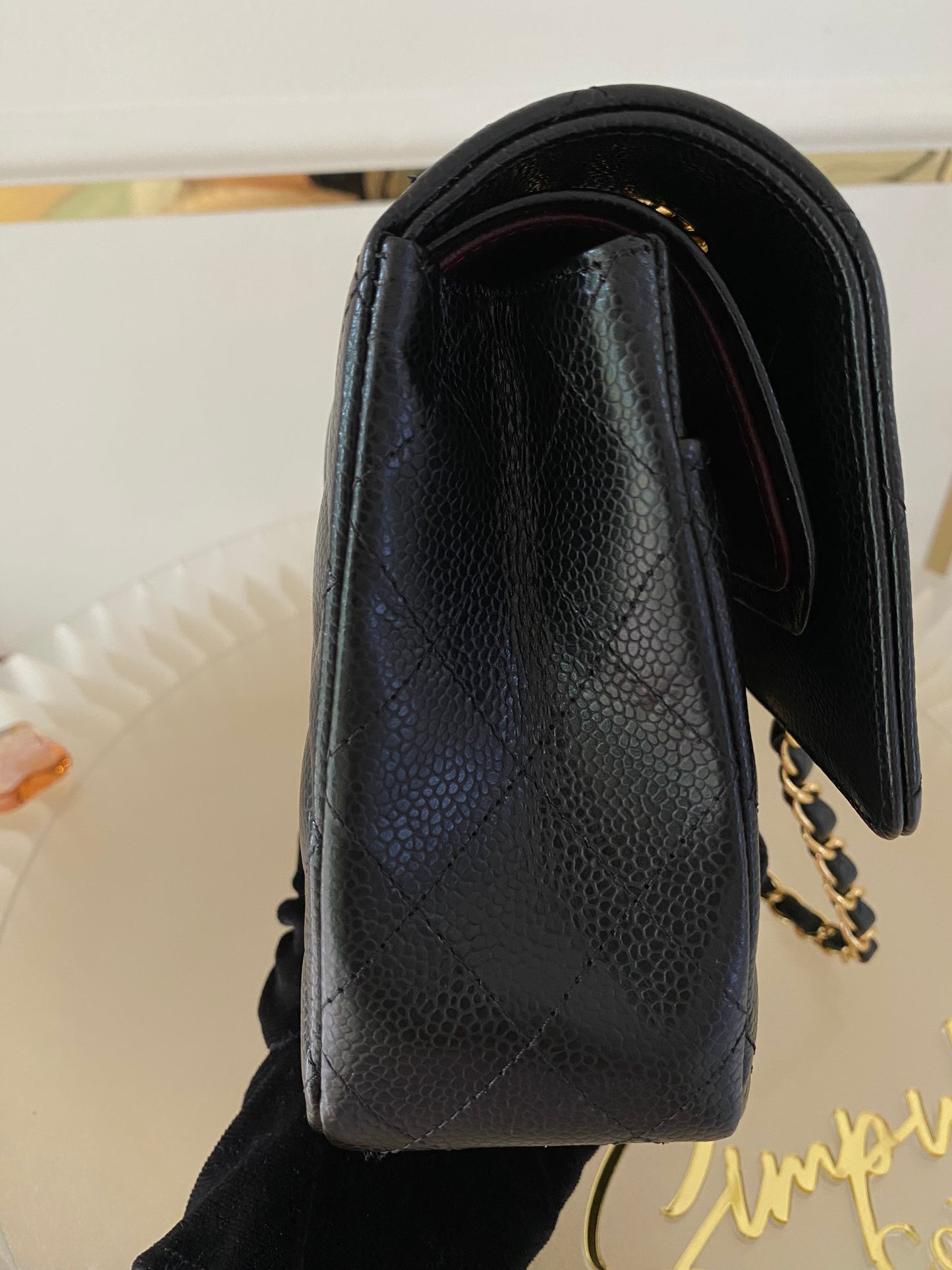 Chanel Medium Flap Caviar GHW