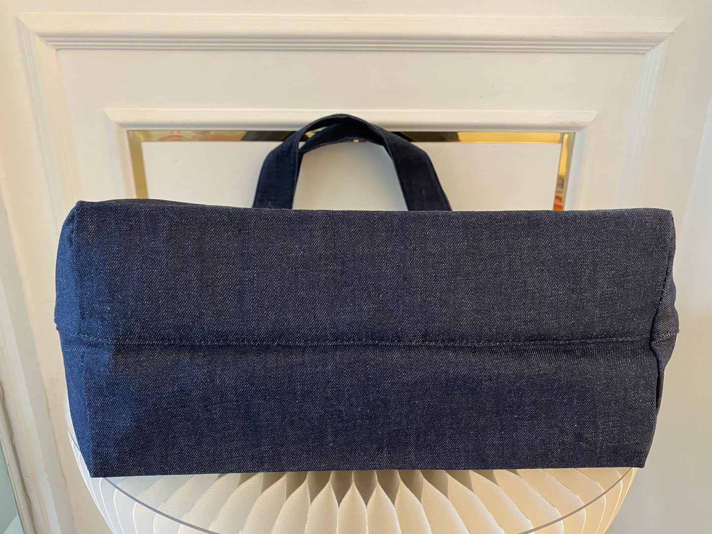 A.P.C Ninon Medium Denim Tote Bag