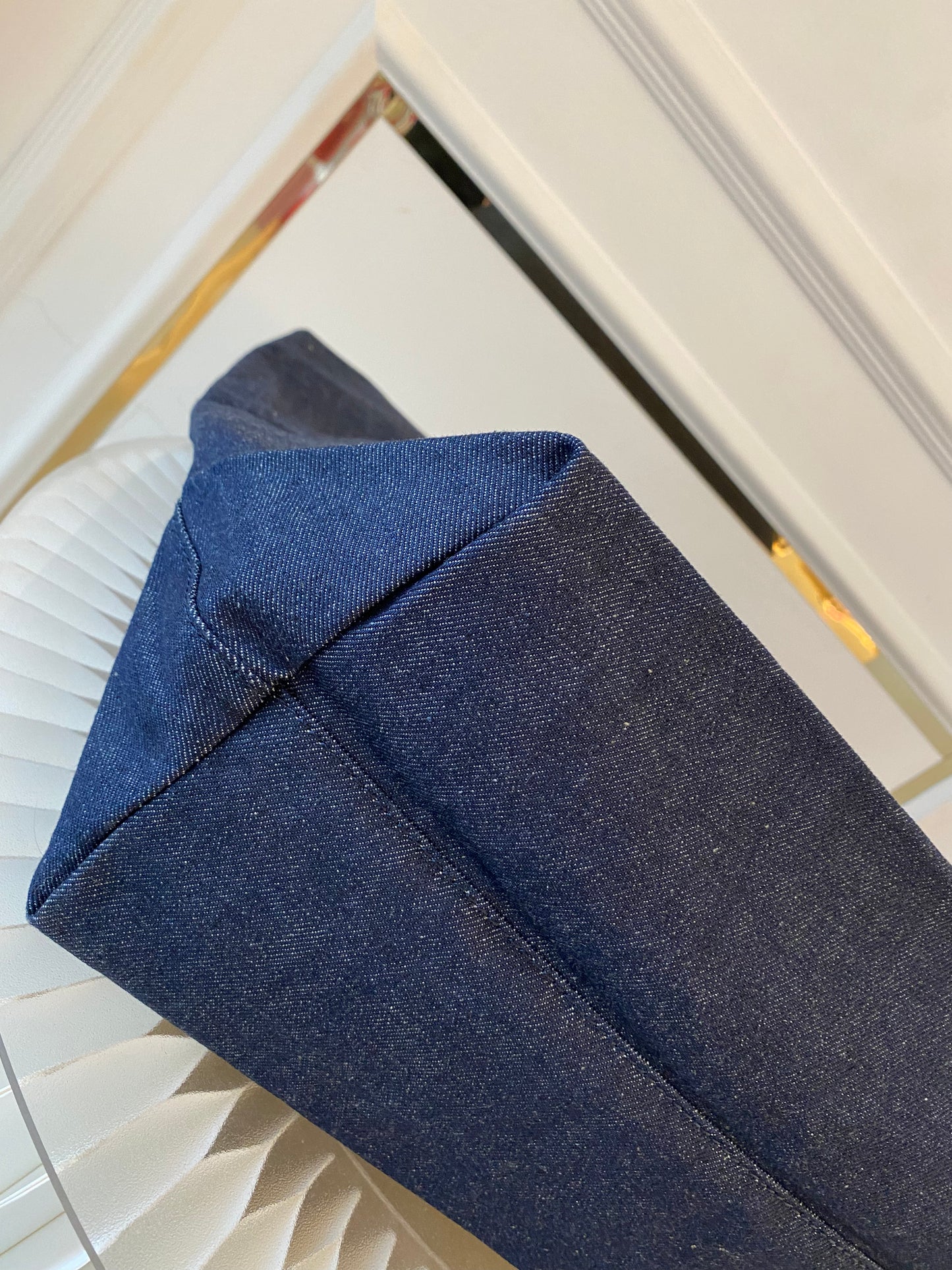 A.P.C Ninon Medium Denim Tote Bag