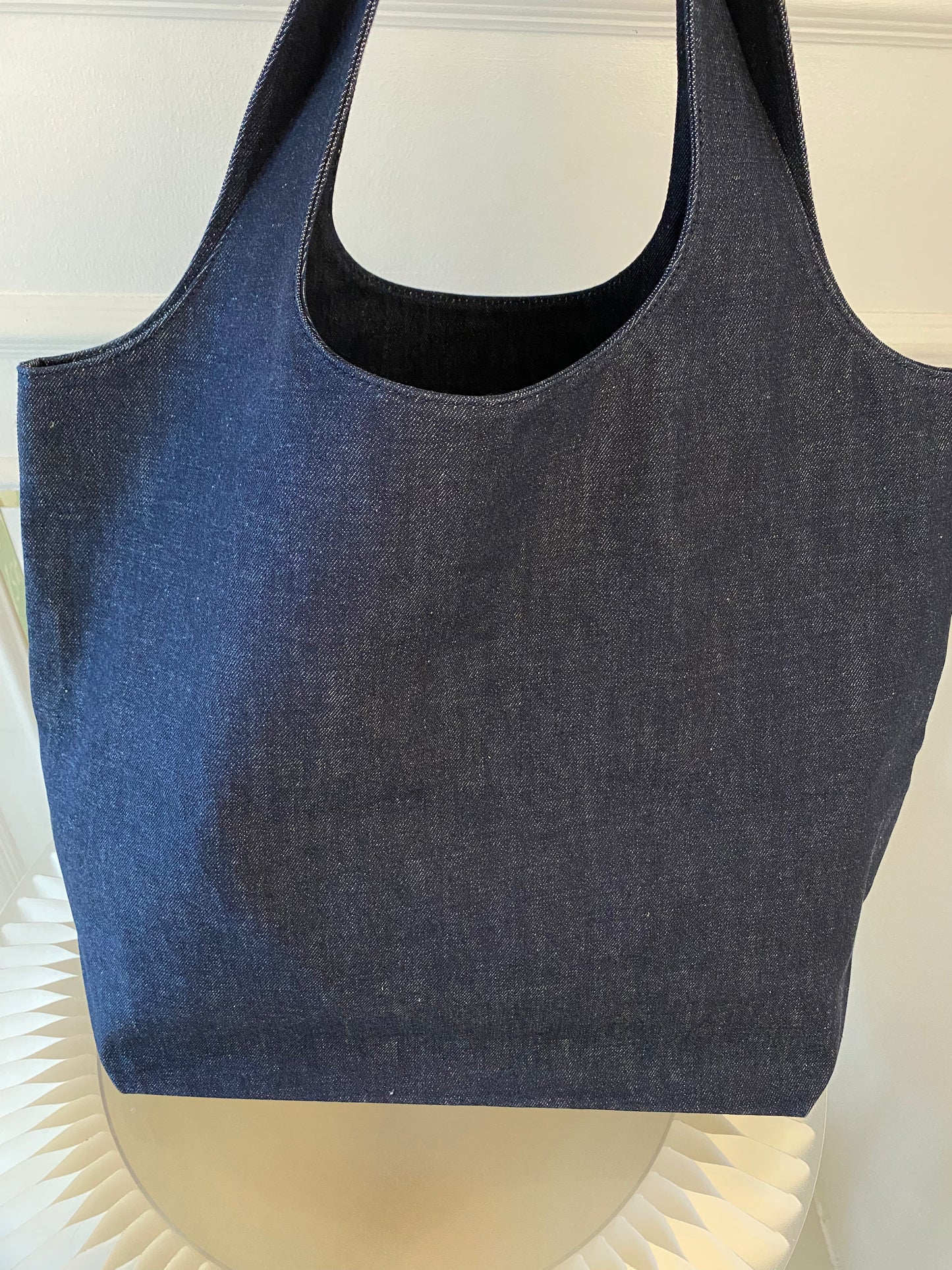 A.P.C Ninon Medium Denim Tote Bag
