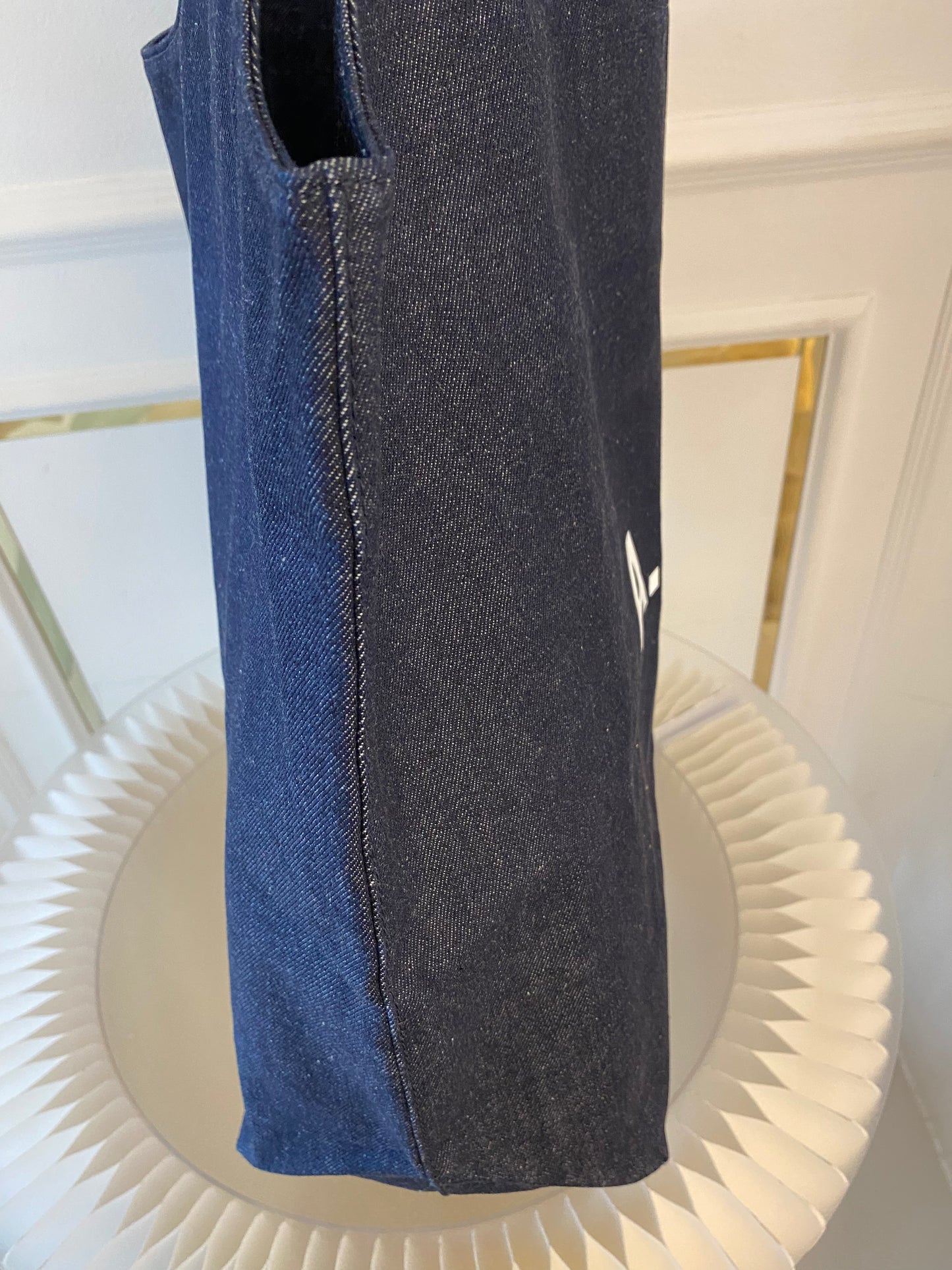 A.P.C Ninon Medium Denim Tote Bag