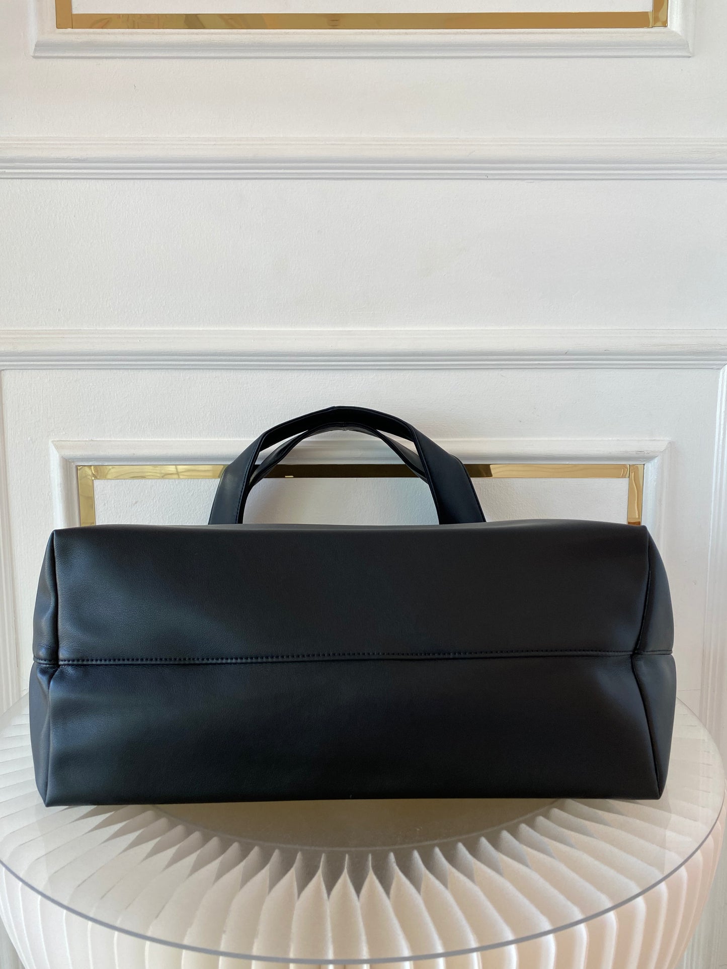 A.P.C Ninon Medium Black Tote Bag