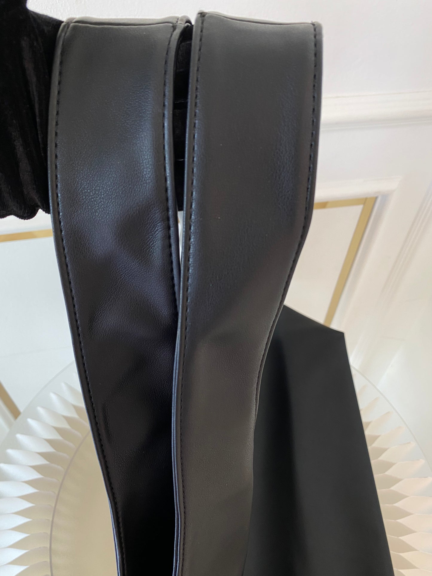 A.P.C Ninon Medium Black Tote Bag