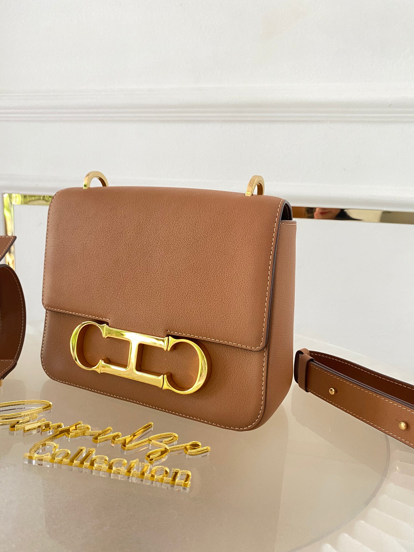 Carolina Herrera Initials Insignia Medium Bag